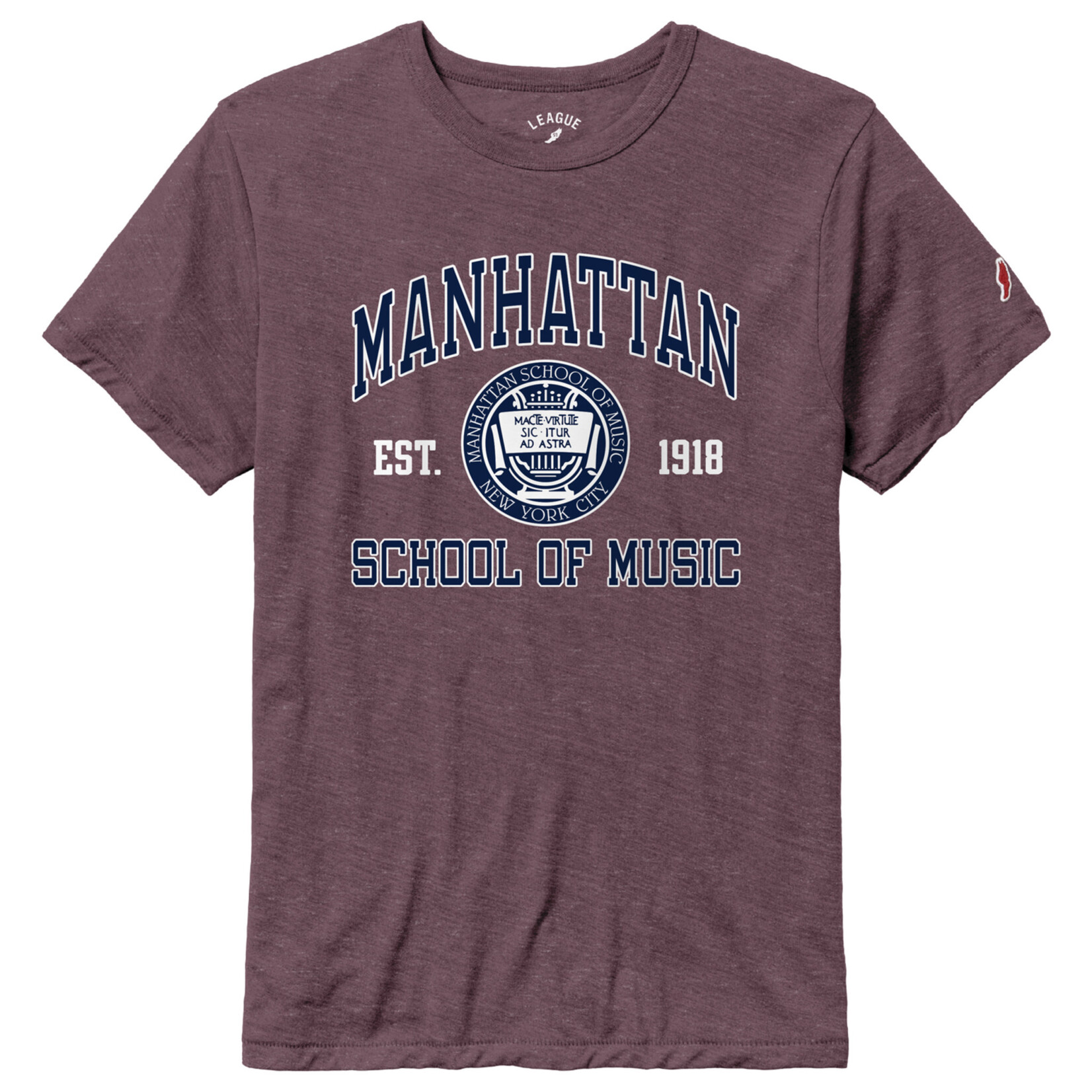 T-shirt: Victory Falls Maroon with Navy Letters