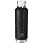 Insulated Metal Water Bottle - Black MSM