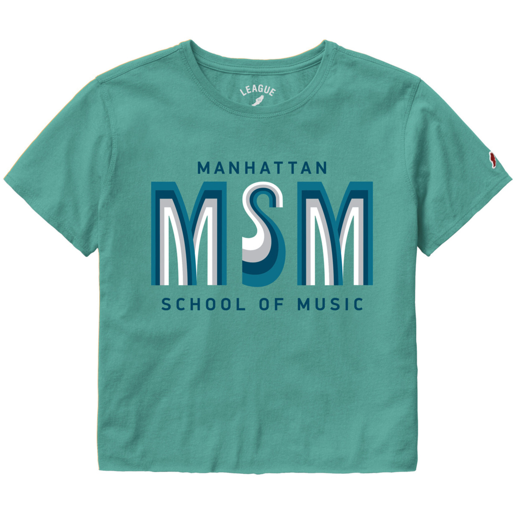 L2 *CLEARANCE* Groovy MSM Cotton Crop T-shirt (2 colors!)