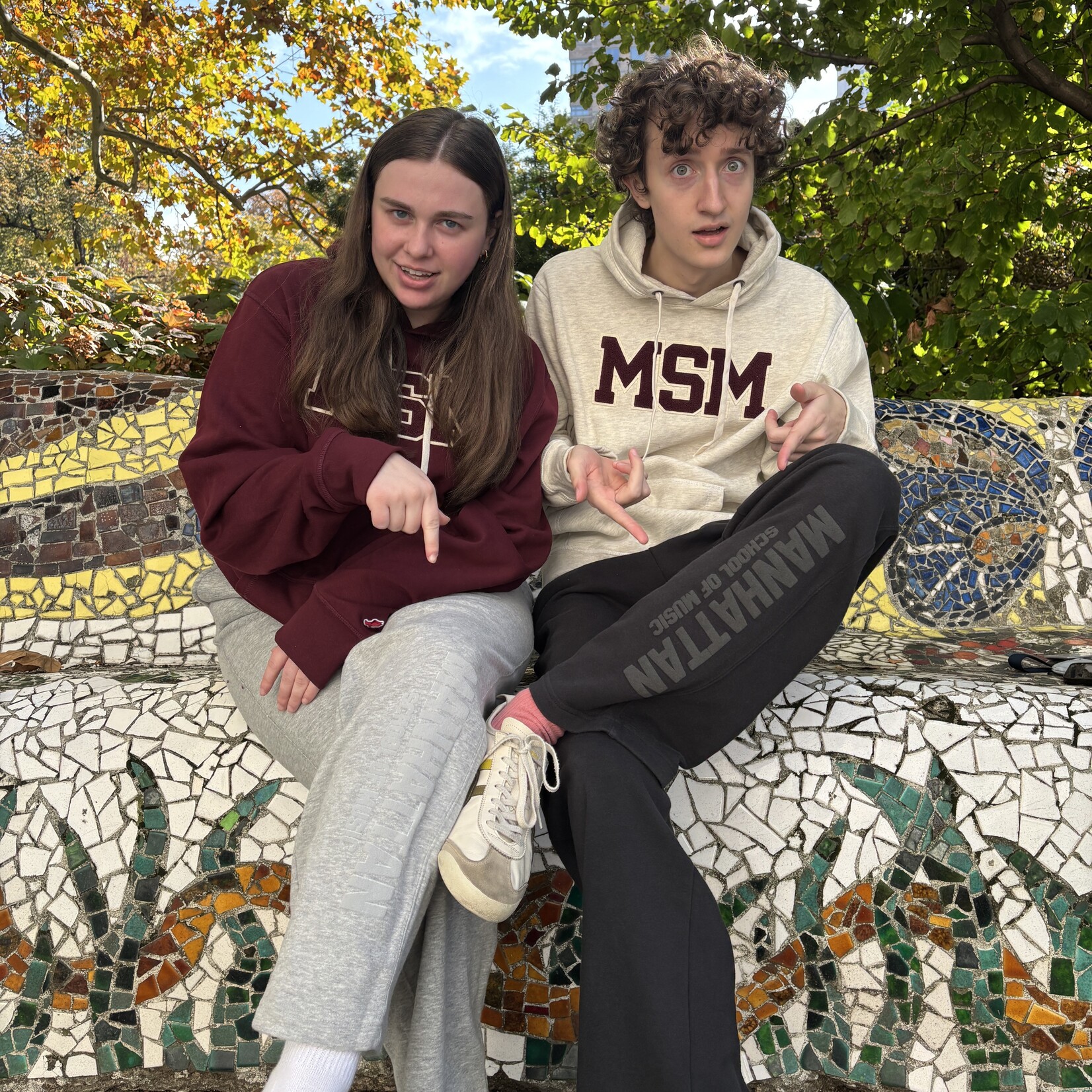 L2 *NEW* MSM Puffy Text Tonal Sweatpants (with pockets!)