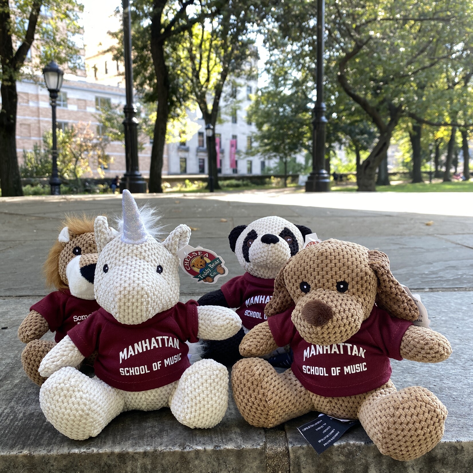 Various Woven Stuffed Animals with MSM T-shirt