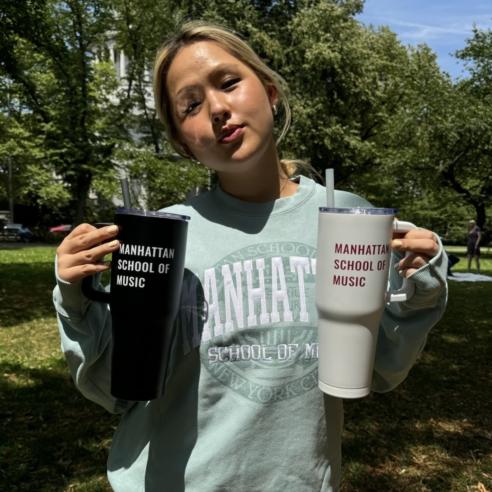 MCM Stanley Cup Dupe with straw