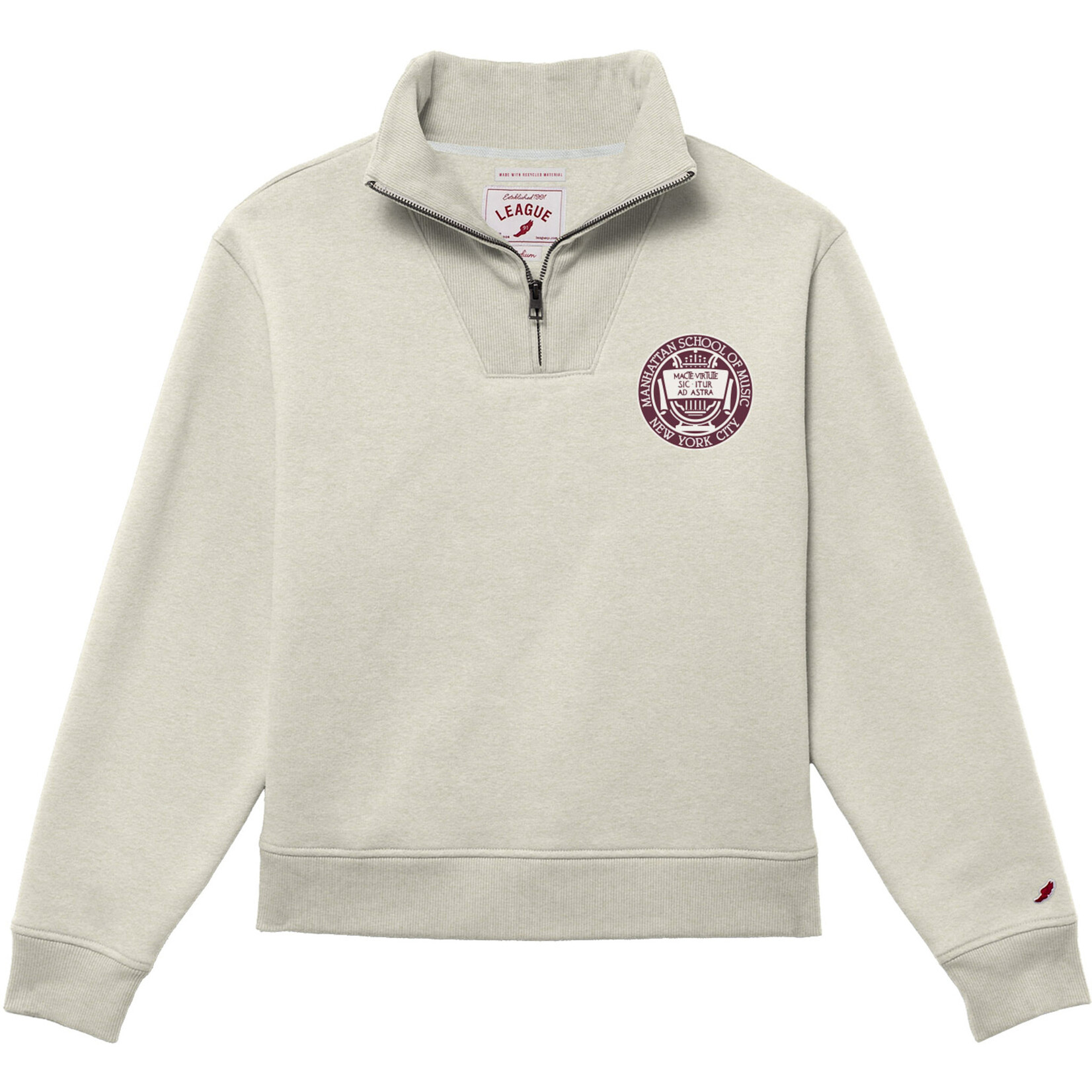L2 MSM Quarter Zip with Embroidered Seal (3 colors!)