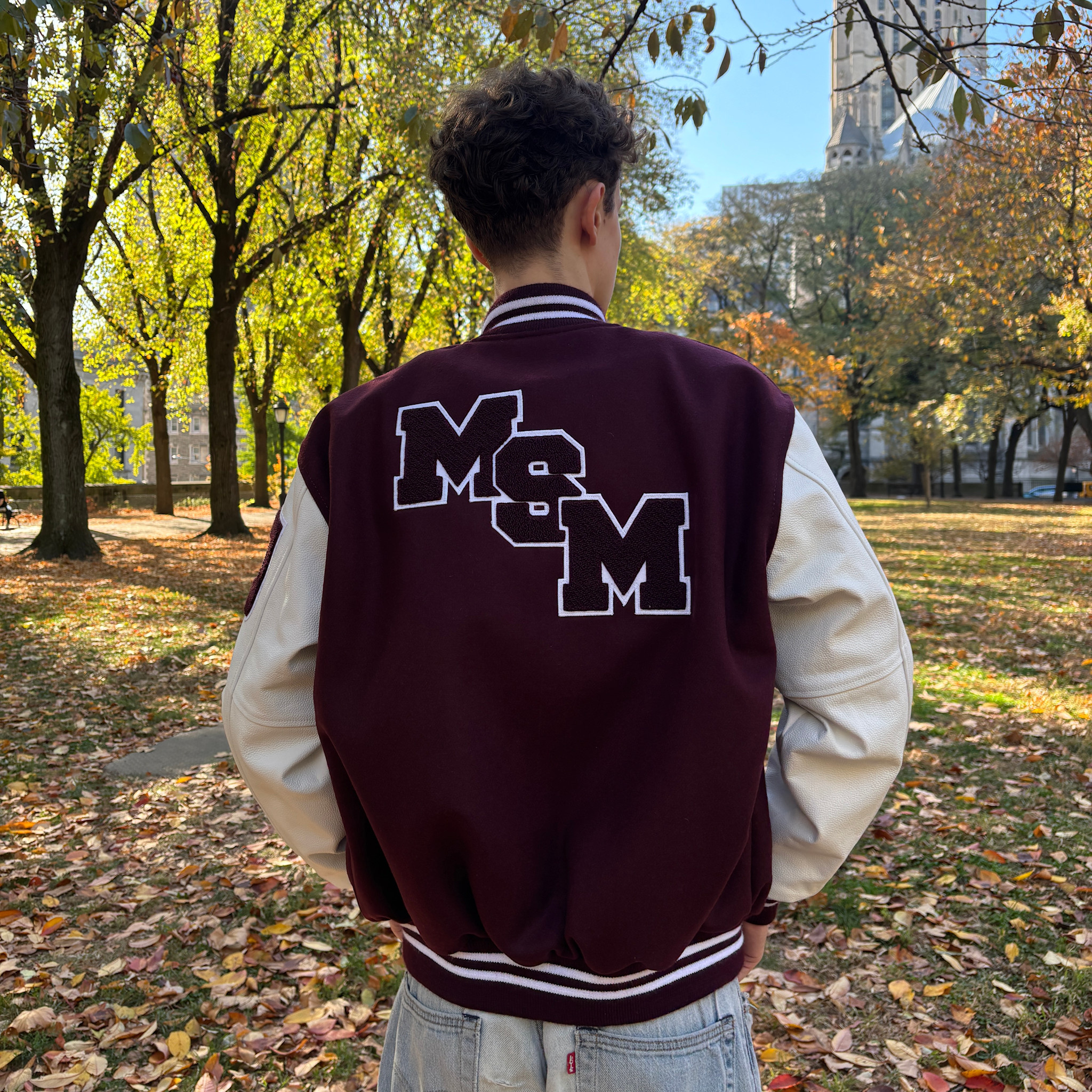 Jacket: MSM Varsity Letterman (8th Note, Seal, Stacked