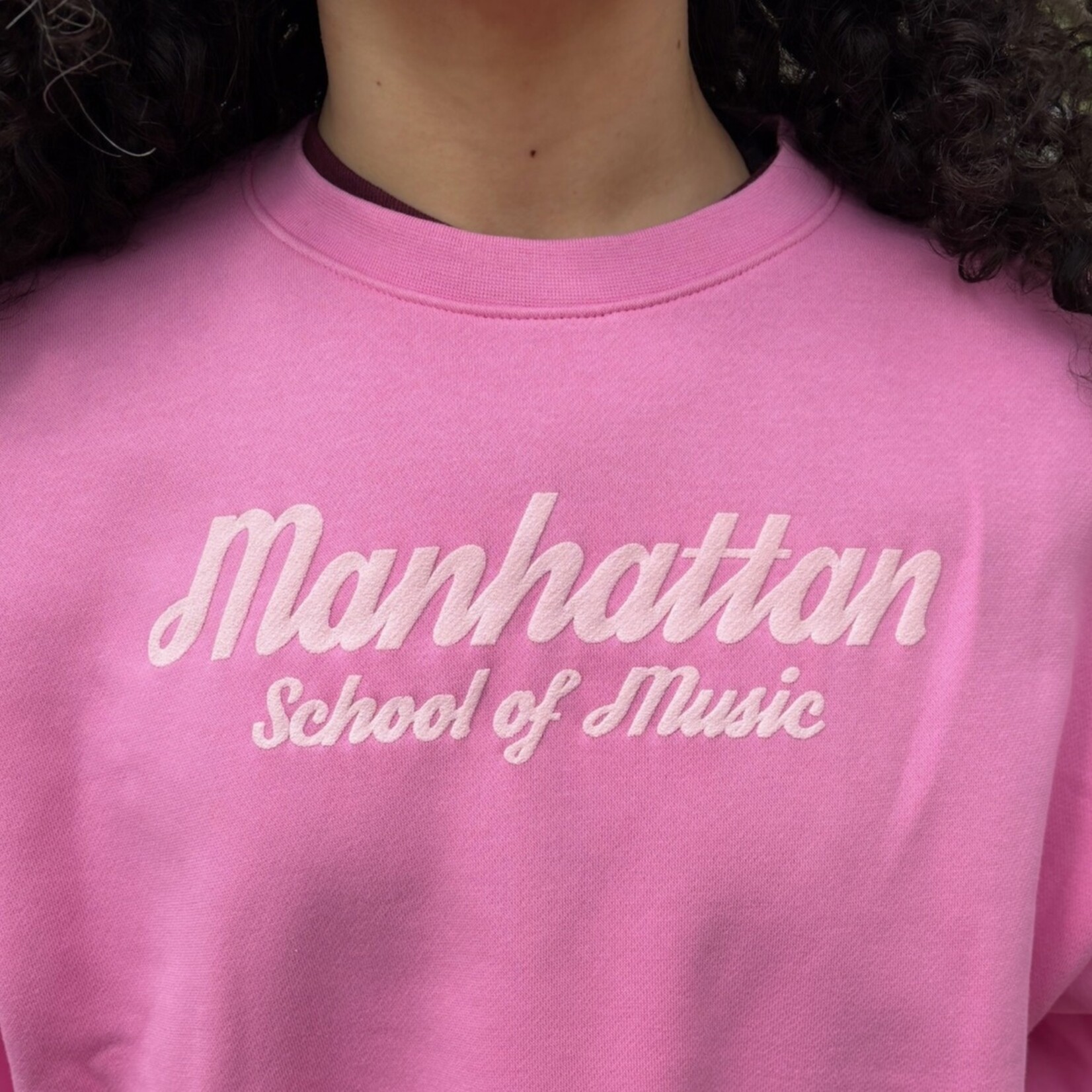 Under Armour *Clearance* Puffy Pink Tonal Under Armour Crew