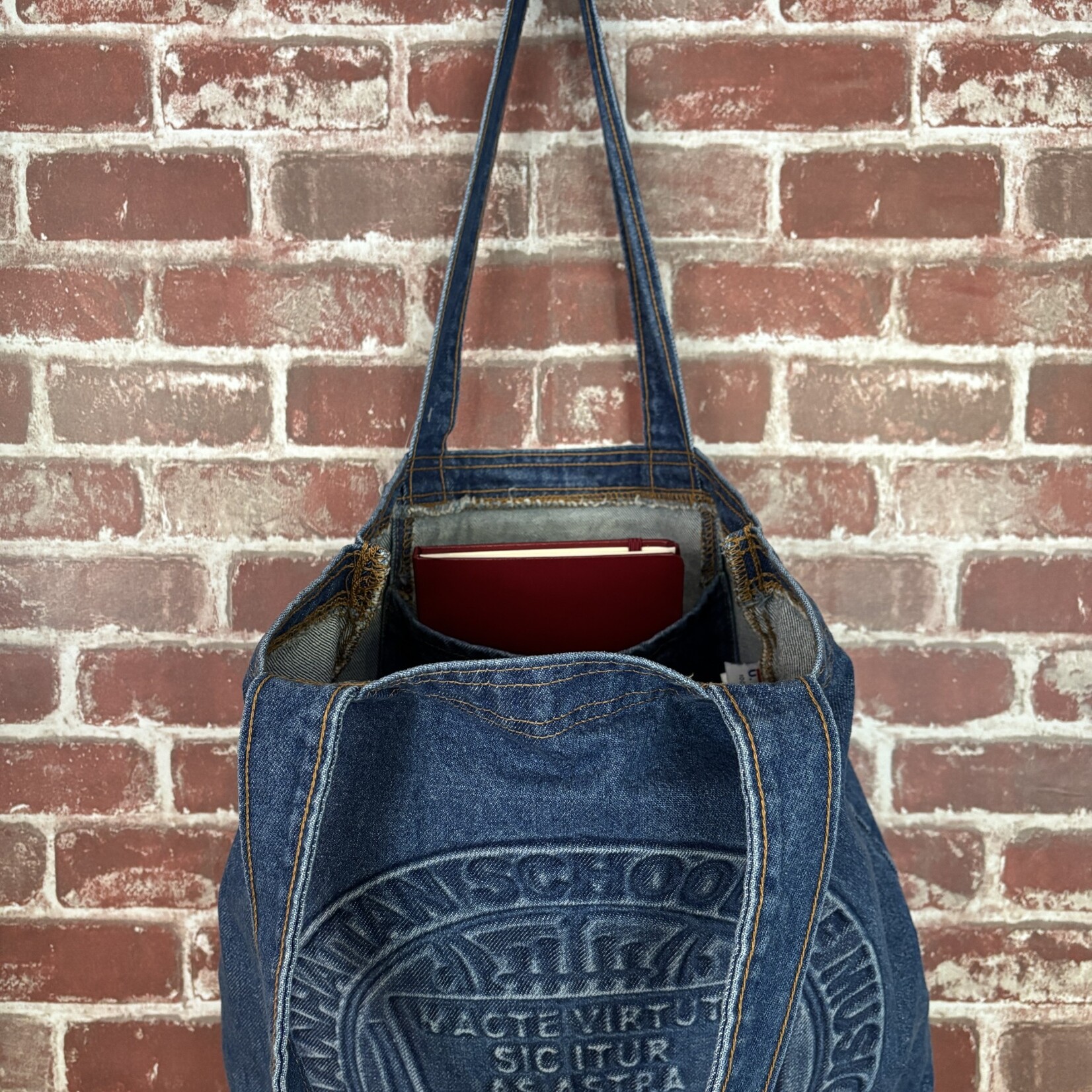 MSM Denim Tote Bag