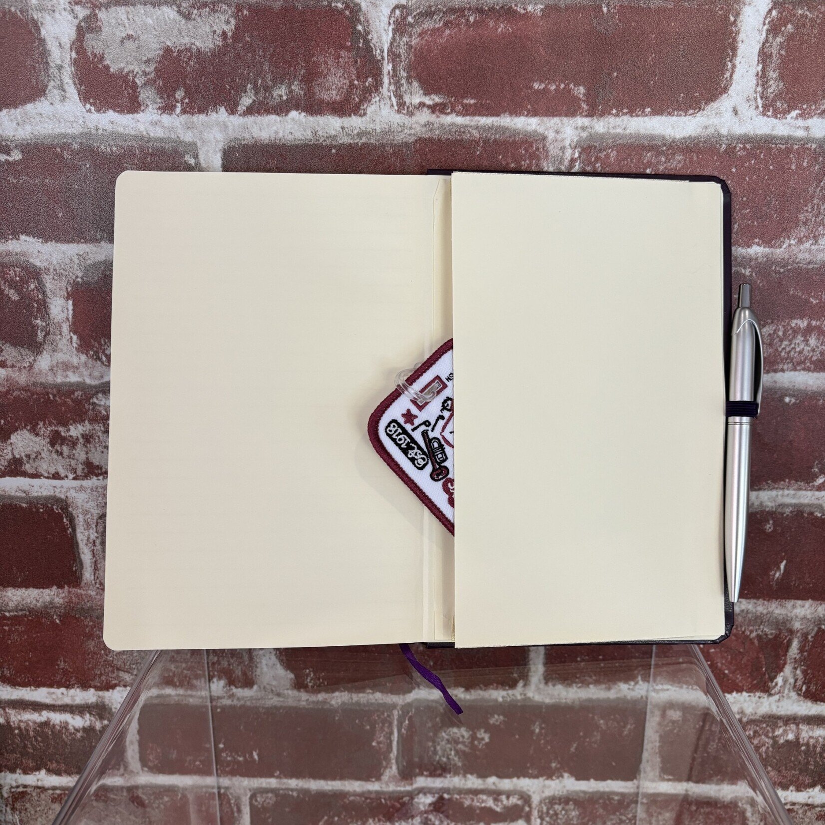 MCM MSM Faux Leather Journal