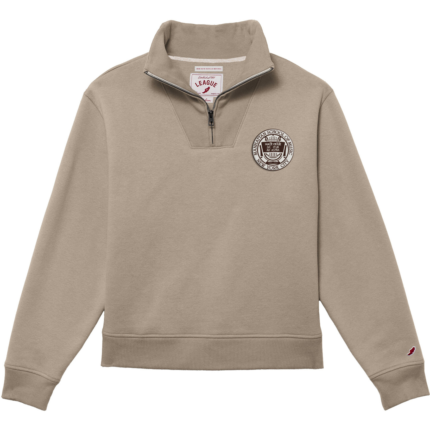 L2 MSM Quarter Zip with Embroidered Seal (3 colors!)