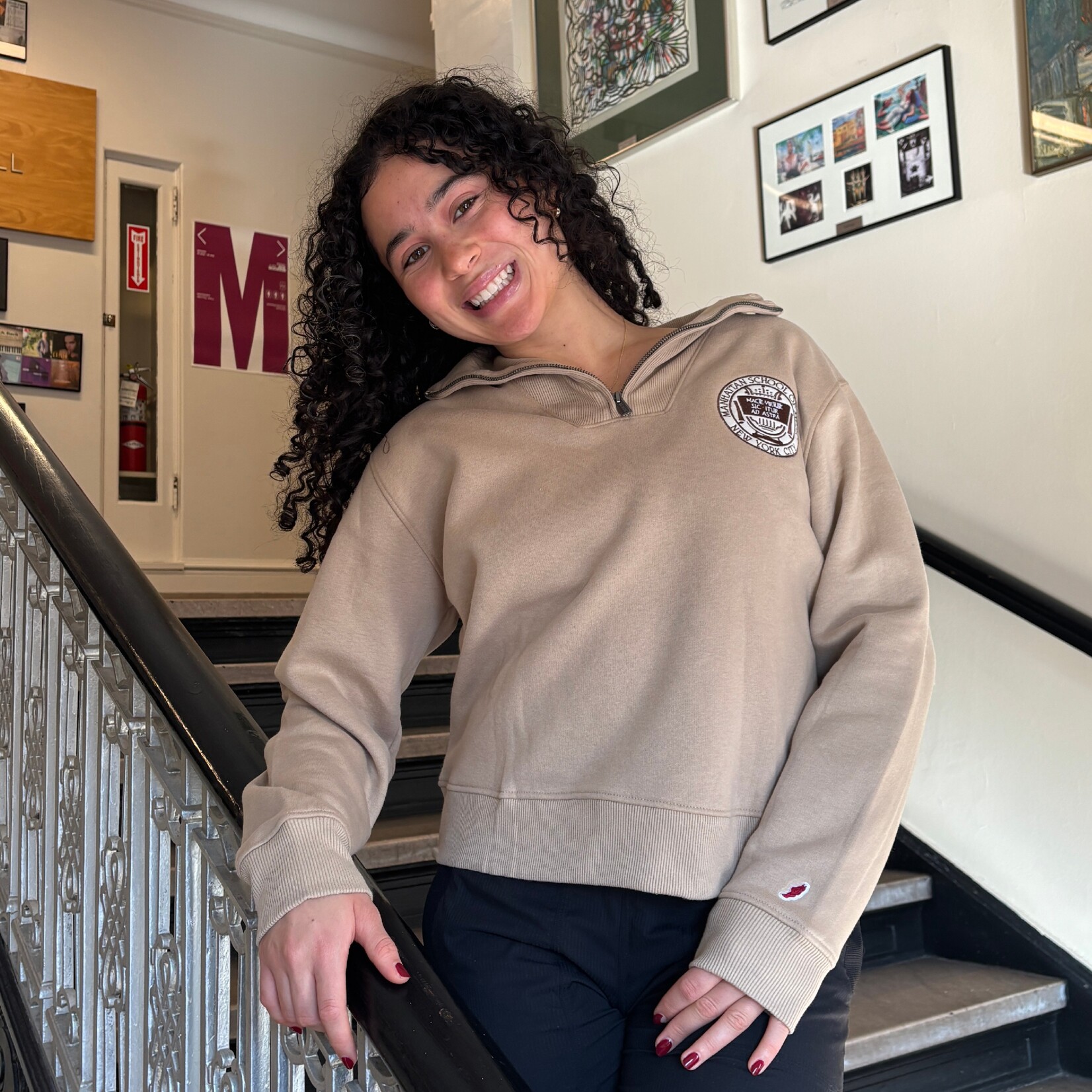 L2 MSM Quarter Zip with Embroidered Seal (3 colors!)