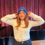 L2 *NEW* Blue Fleck MSM Beanie with Suede Seal