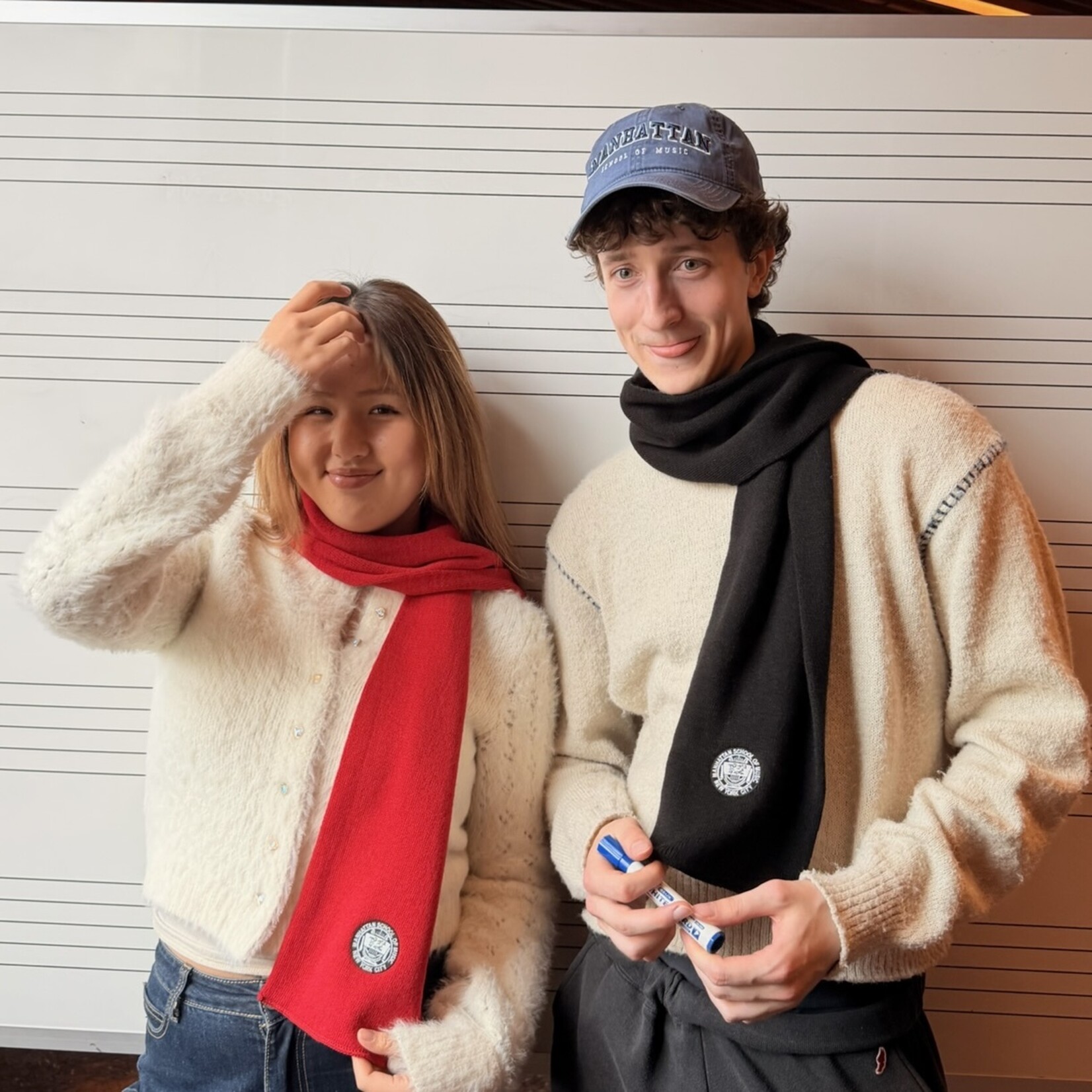Logofit Knit Scarf with MSM Seal