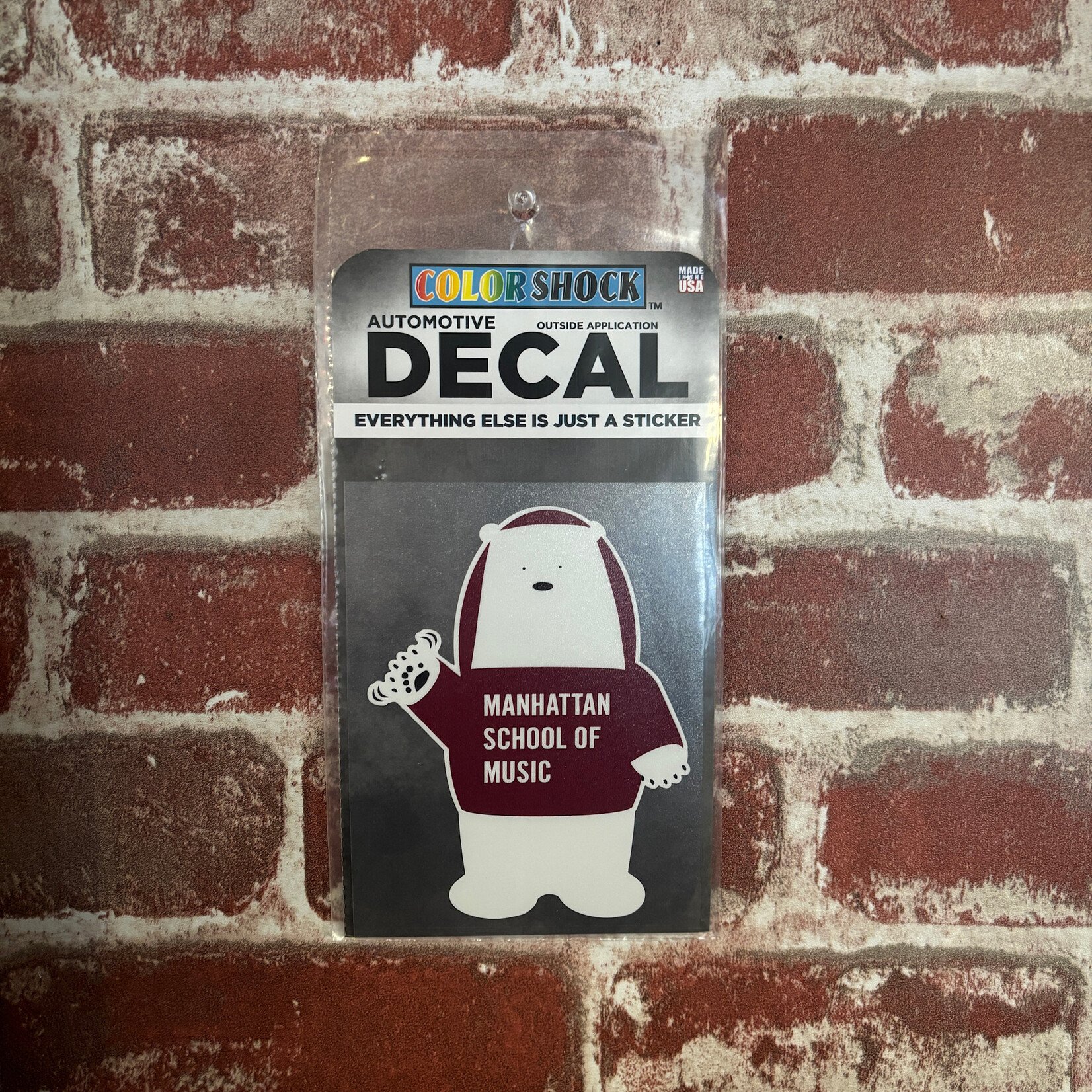 Manny MSM Sweatshirt Sticker