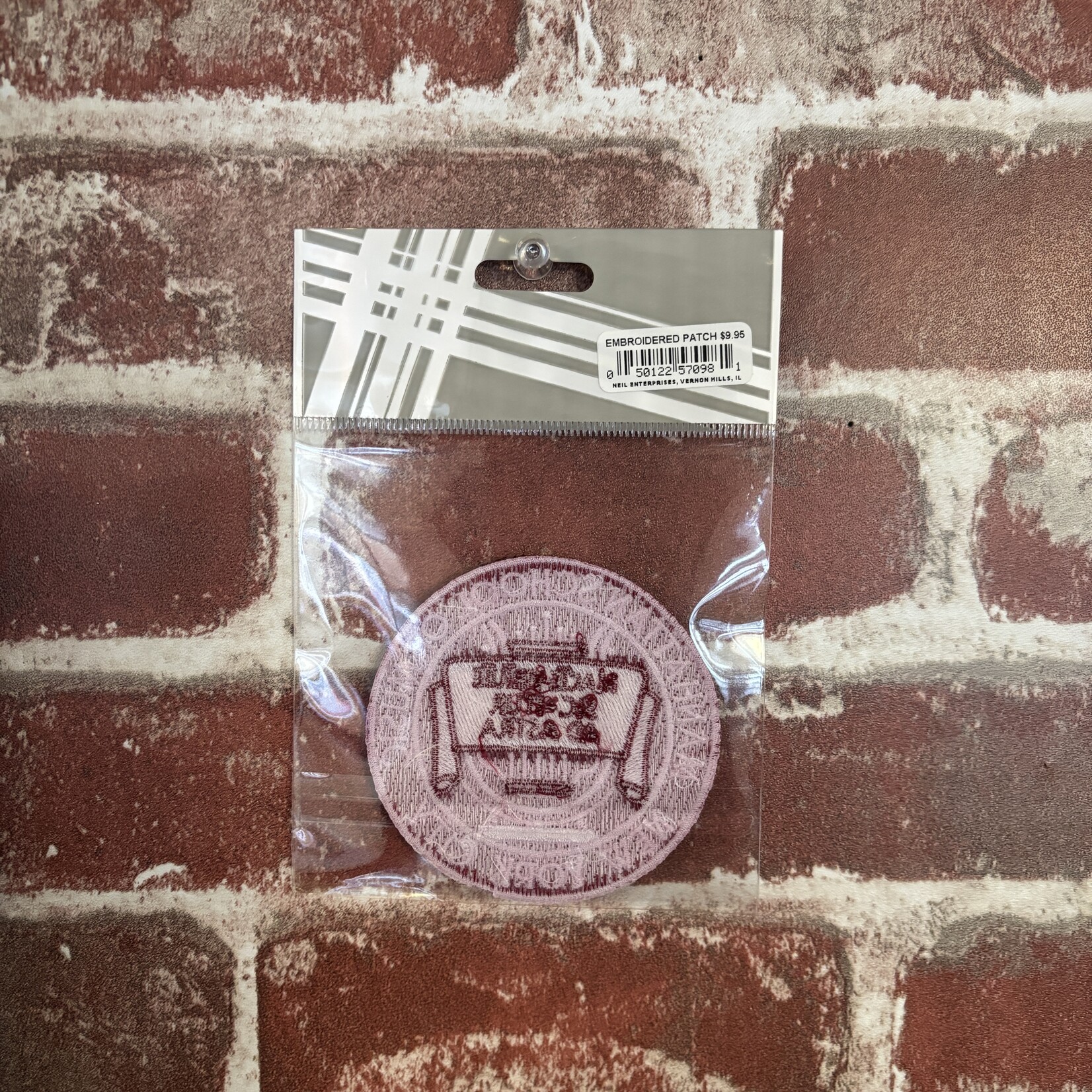 Neil MSM Embroidered Seal Patch