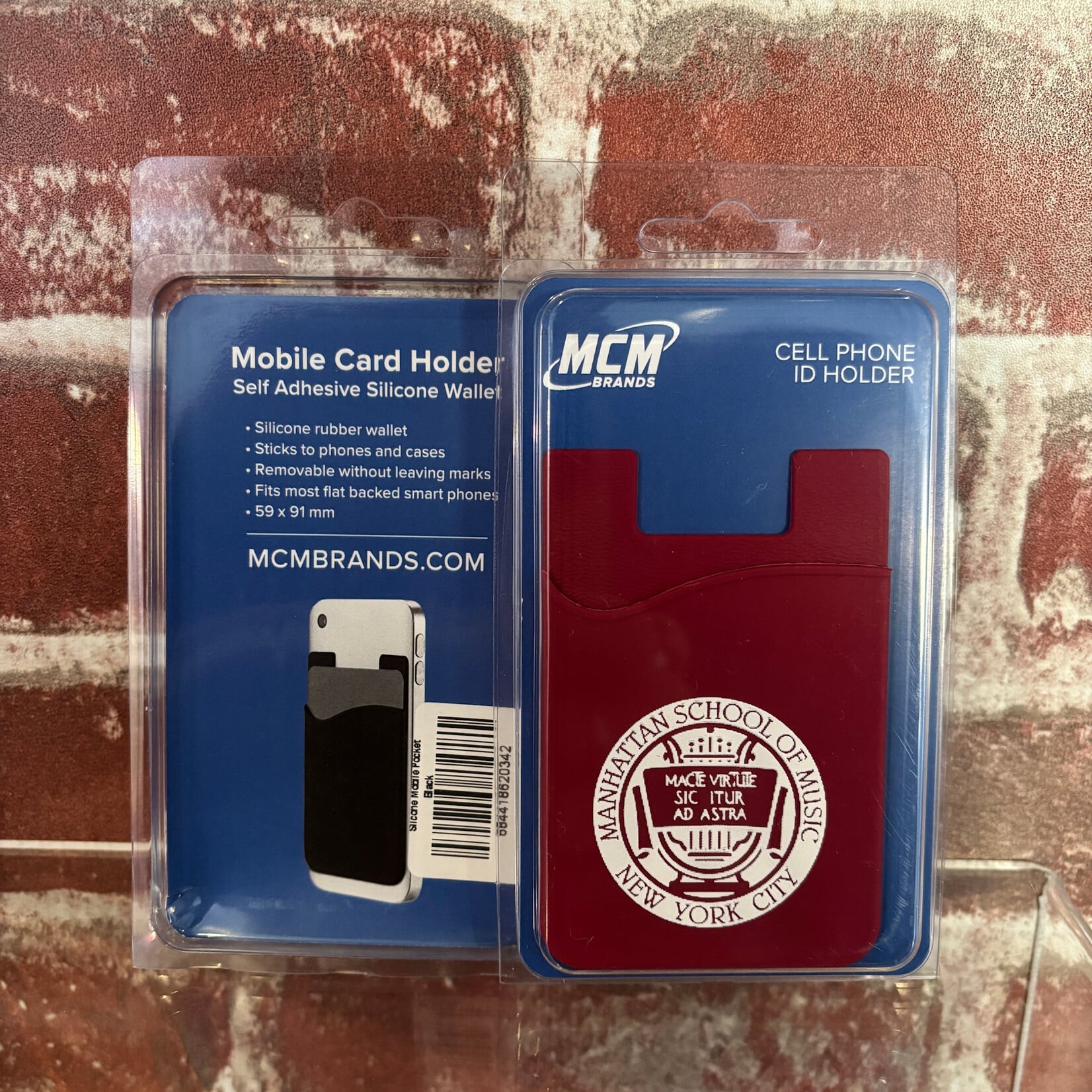 MCM Silicone Phone Card Holder