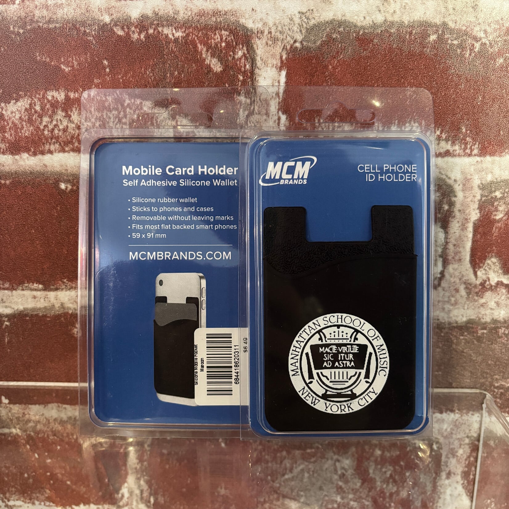 MCM Silicone Phone Card Holder