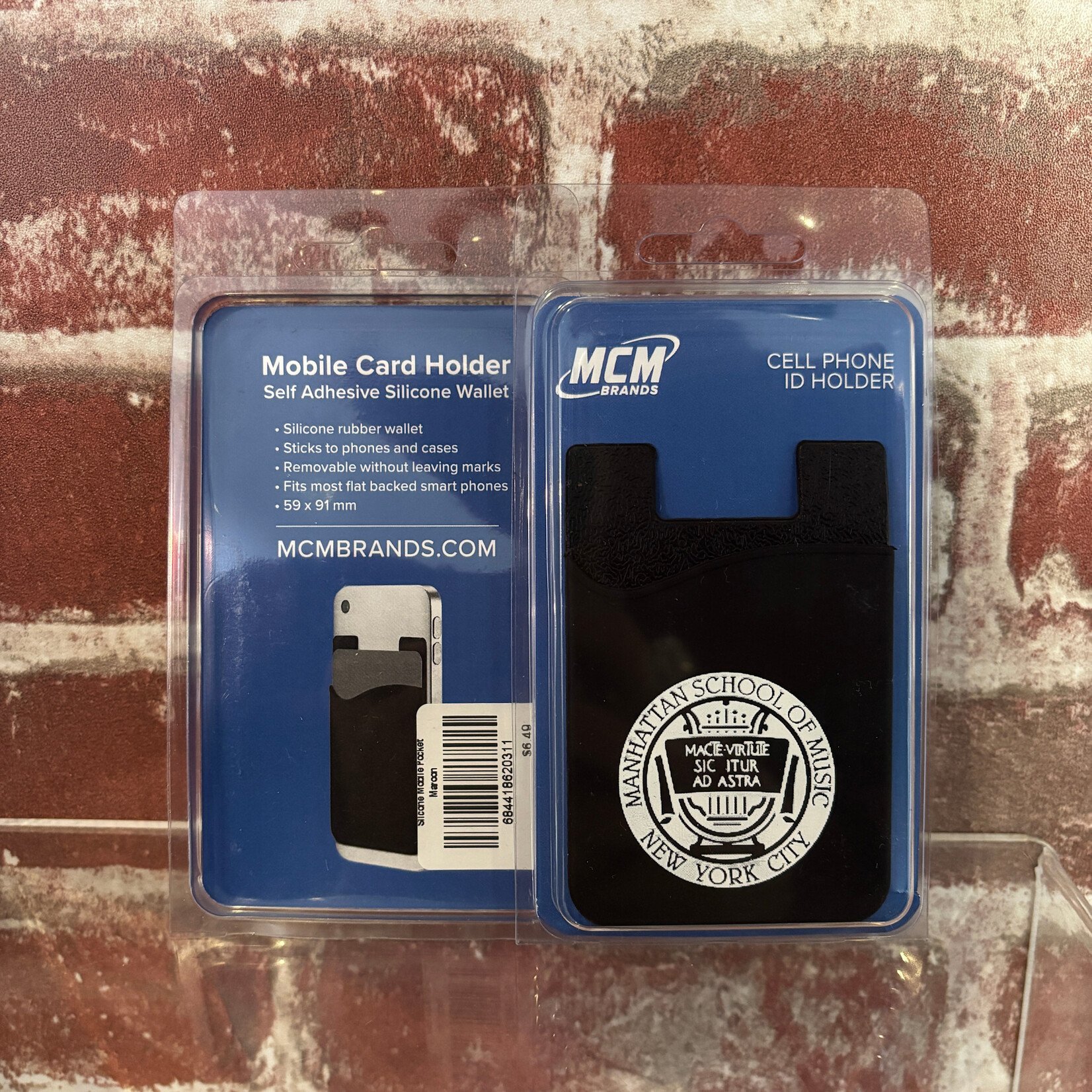 Silicone Phone Card Holder