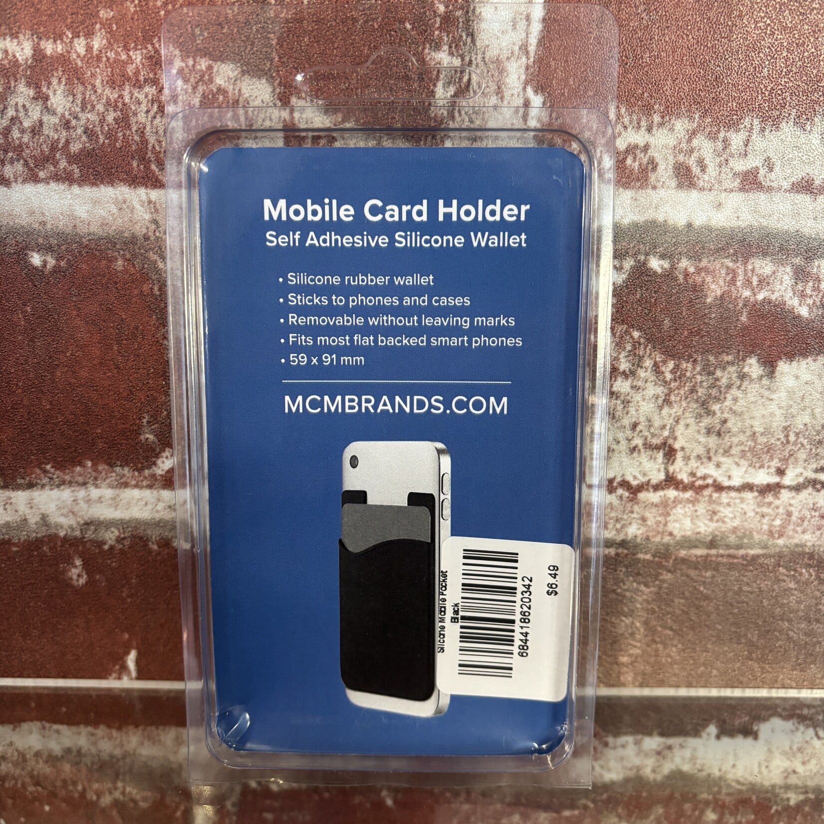 MCM Silicone Phone Card Holder