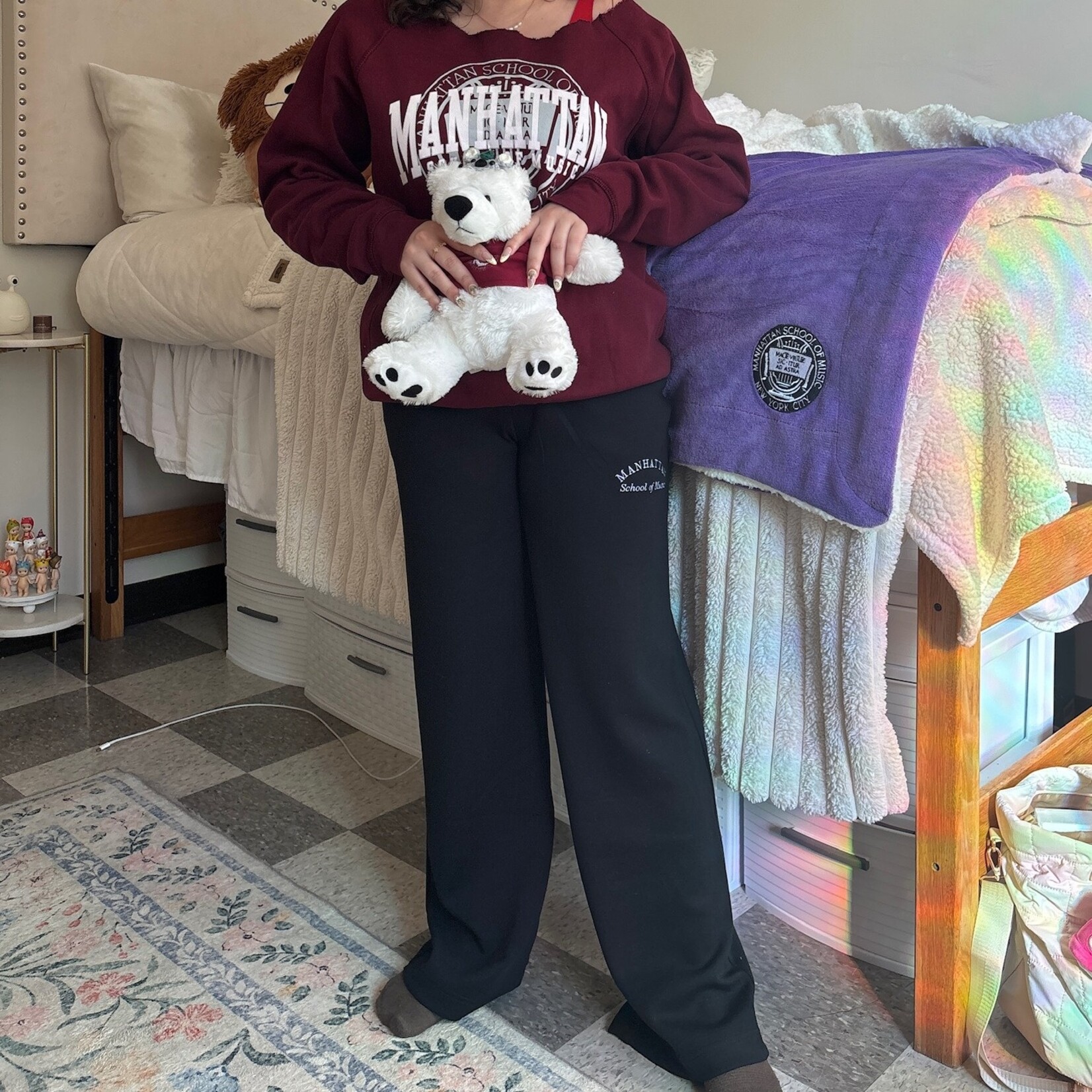 *NEW* Black Monterey Wide Leg Sweatpants (with pockets)