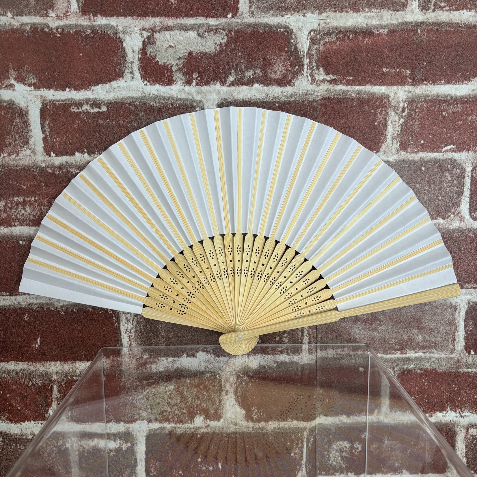Wooden MSM Pride Fan