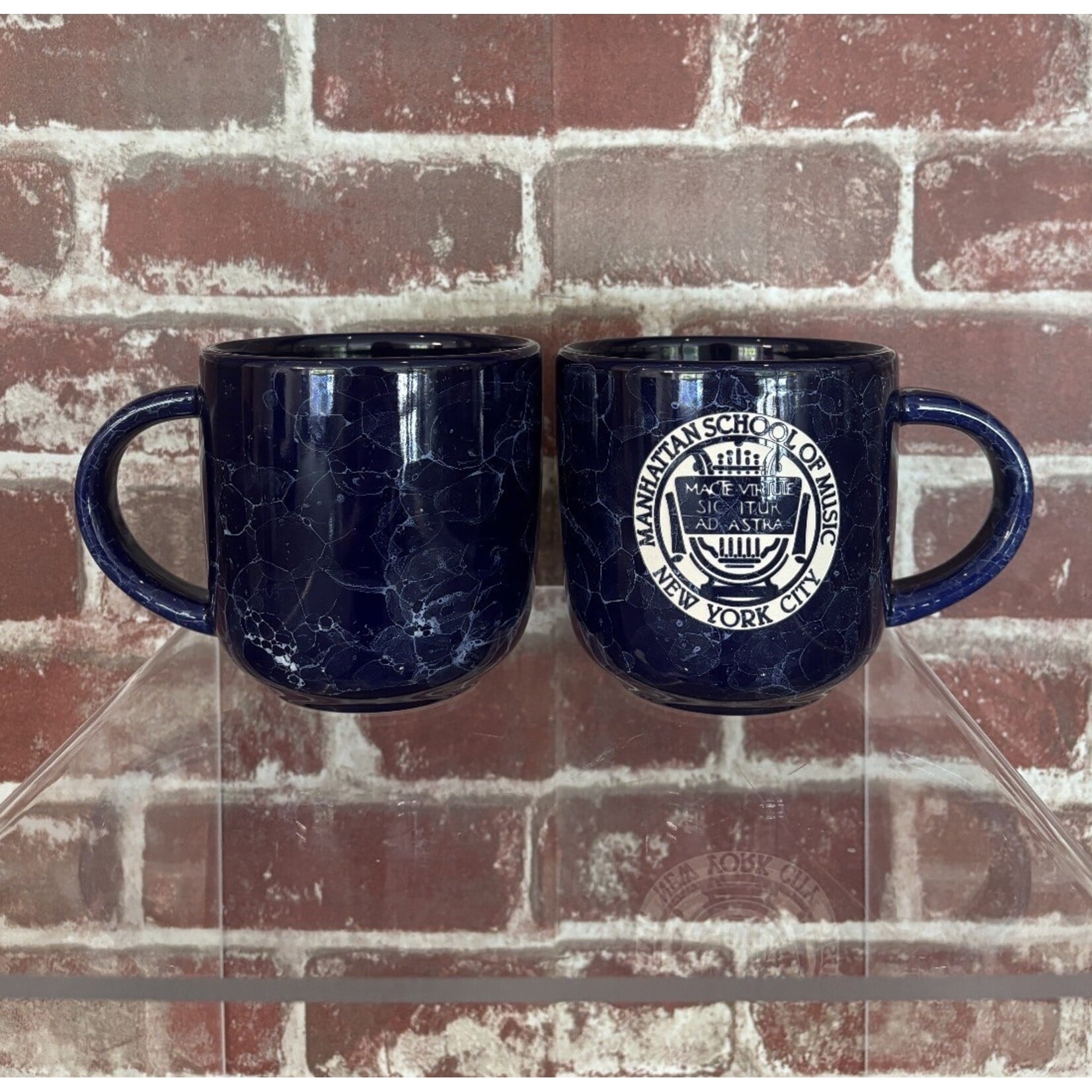 RFSJ *NEW* Cobalt Blue Marbled Mug with MSM Seal