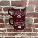 RFSJ *NEW* Stackable Maroon MSM Mug
