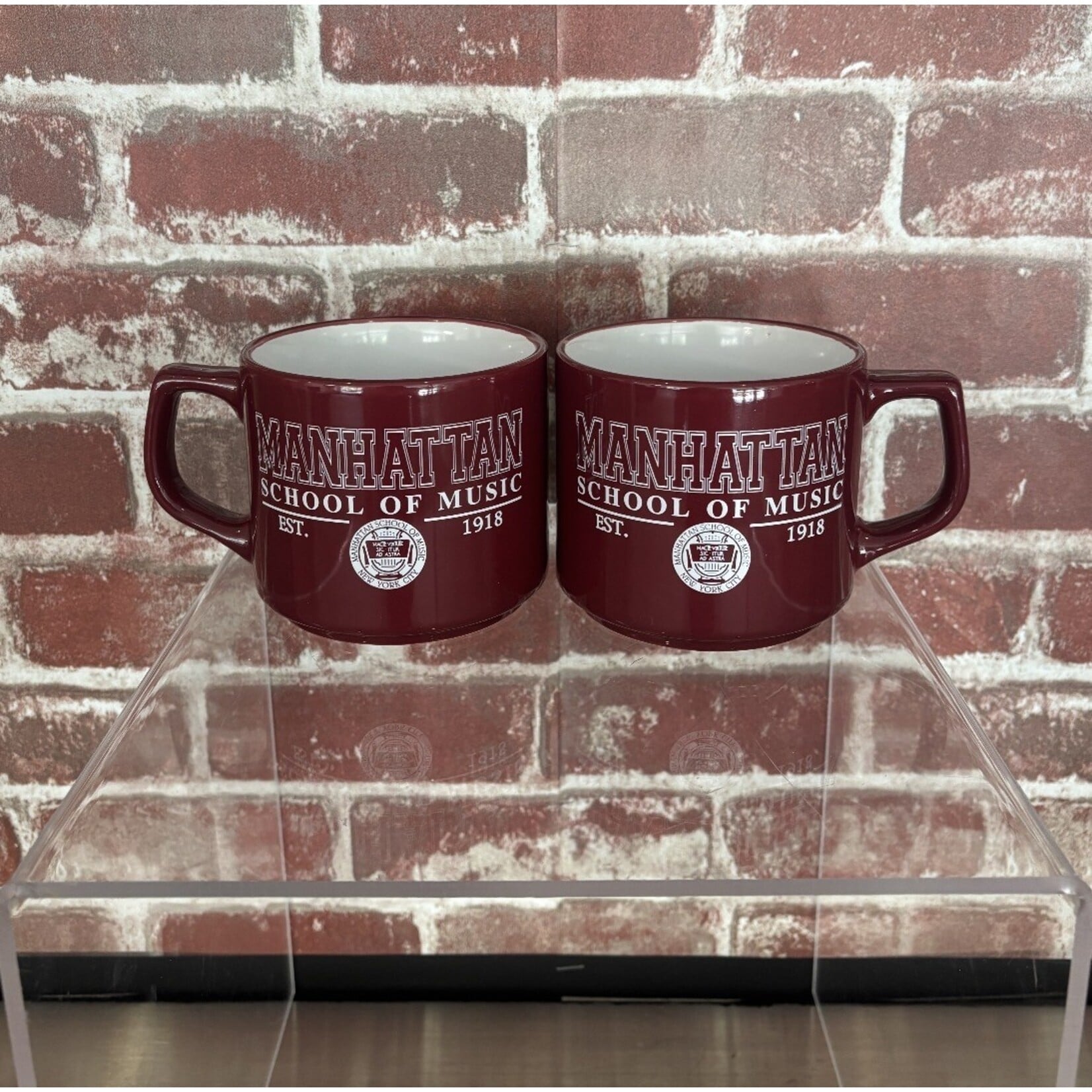 RFSJ *NEW* Stackable Maroon MSM Mug