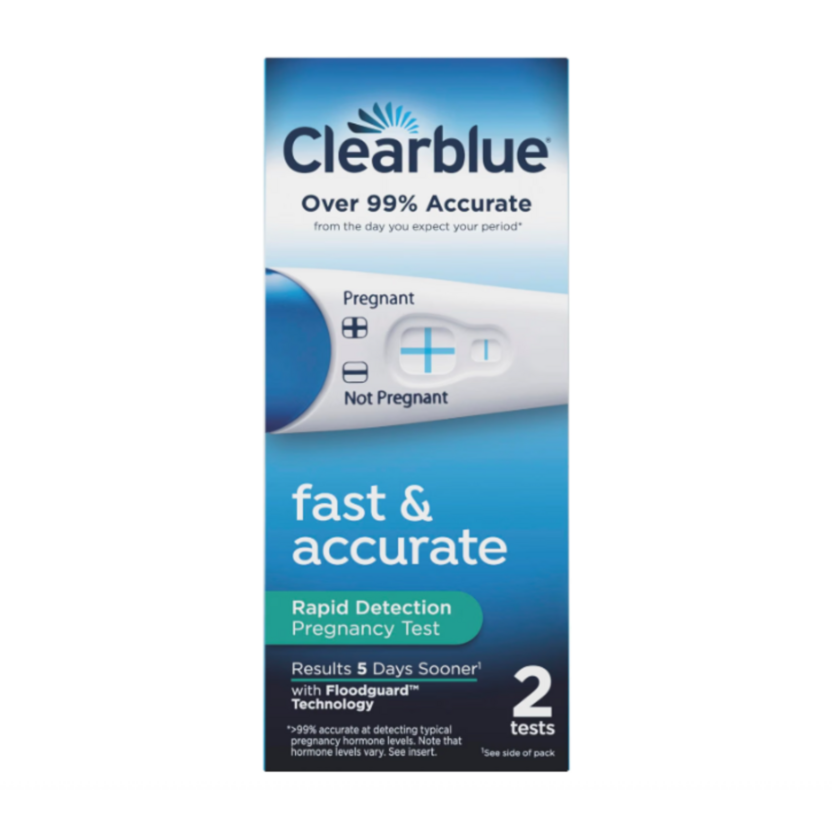 Clearblue Pregnancy Tests (2 per box)