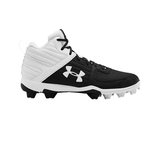 Under Armour Junior UA Leadoff Mid RM Plastic Cleats