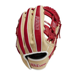 Wilson S22 A500 11" Baseball Glove (Red)