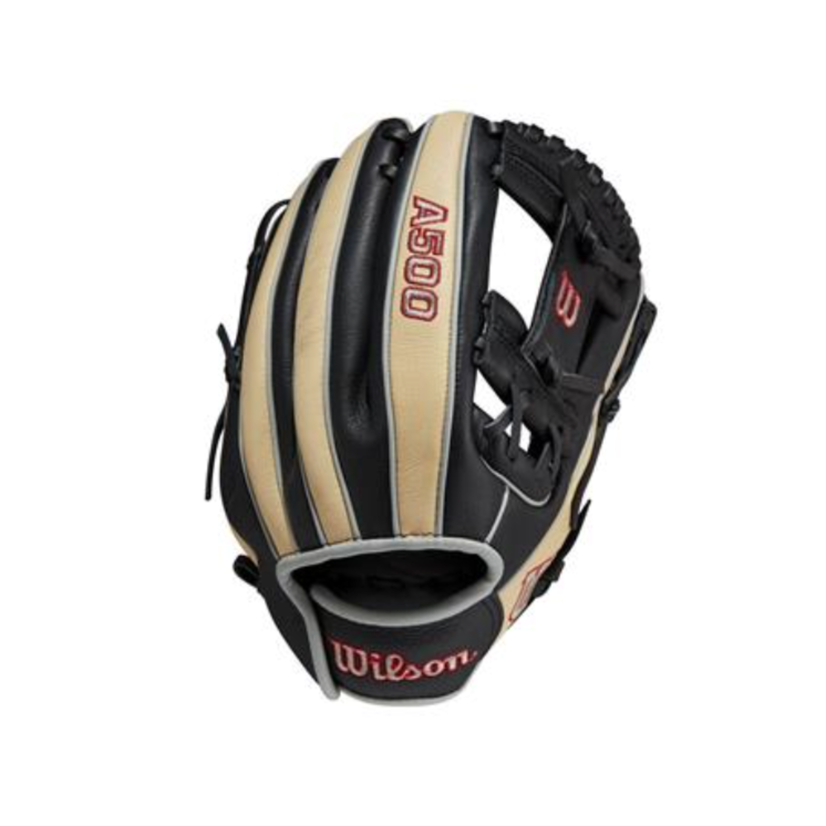 Wilson S22 A500 11.5" Baseball Glove (Black)