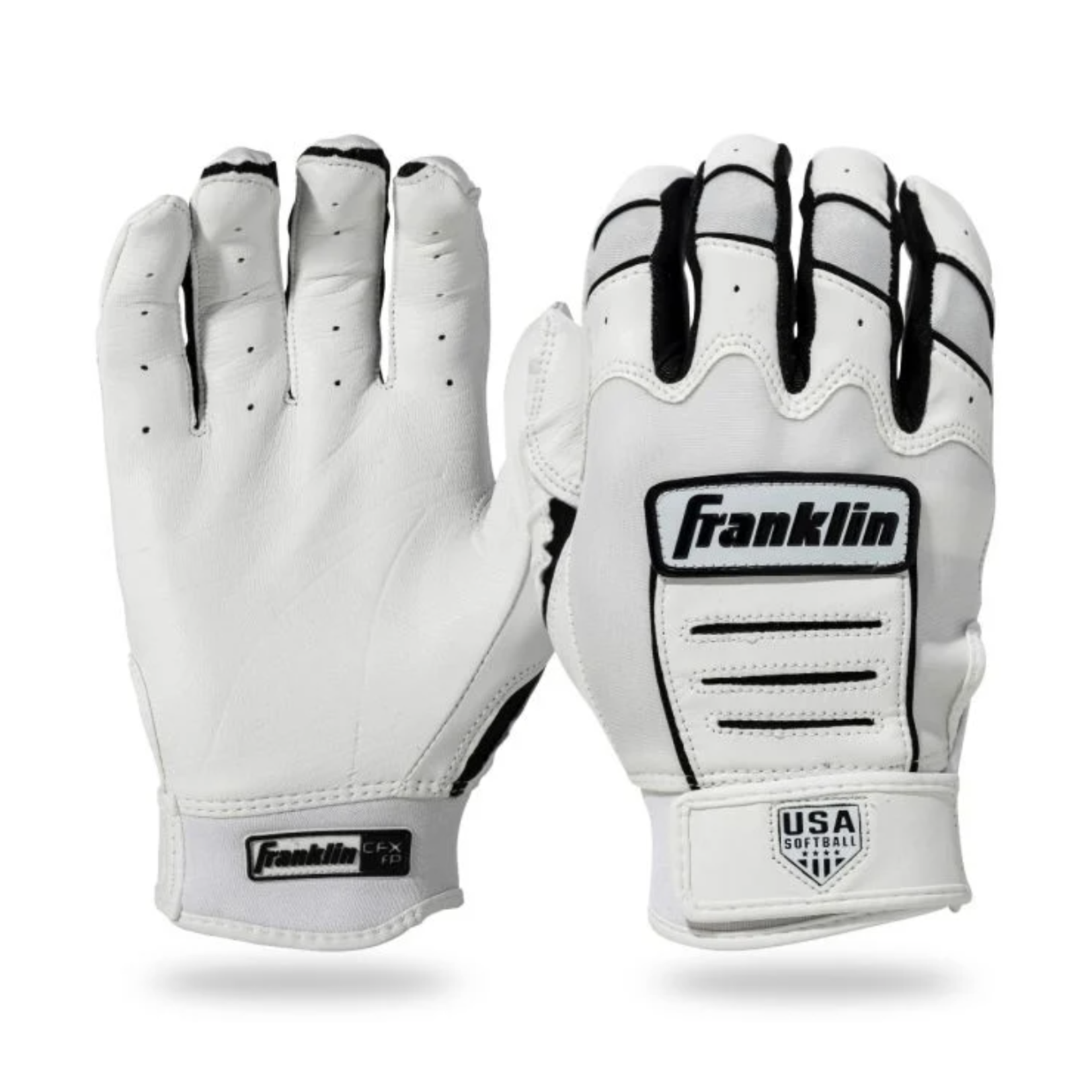 Women's Supreme Franklin CFX Pro Batting Glove in Black