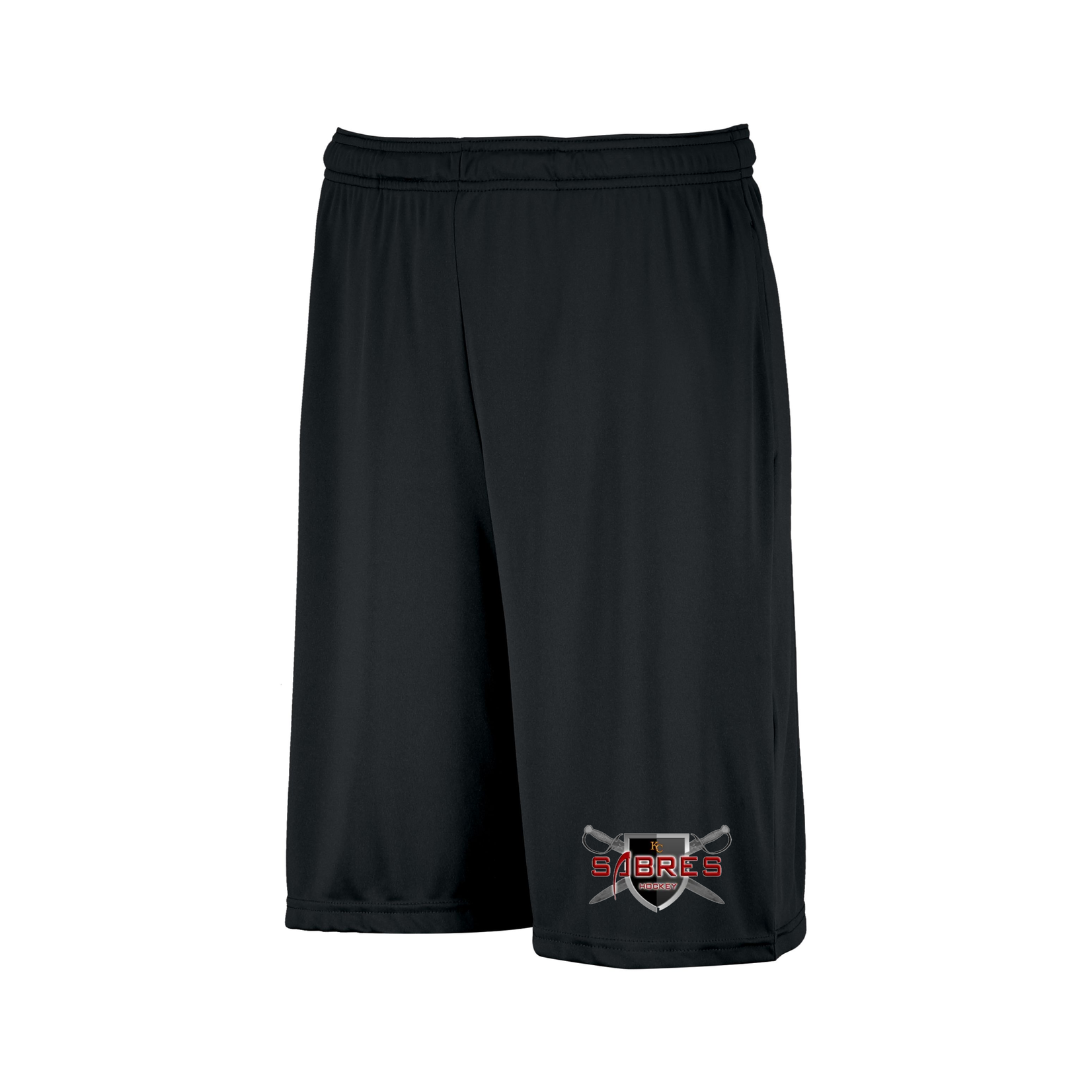 Russell Sabres Dri-Power Pocketed AD Shorts