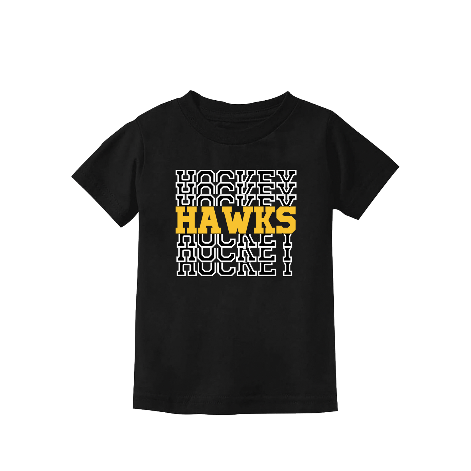 Bella + Canvas Hawks Hockey YTH Tri-Blend Tee
