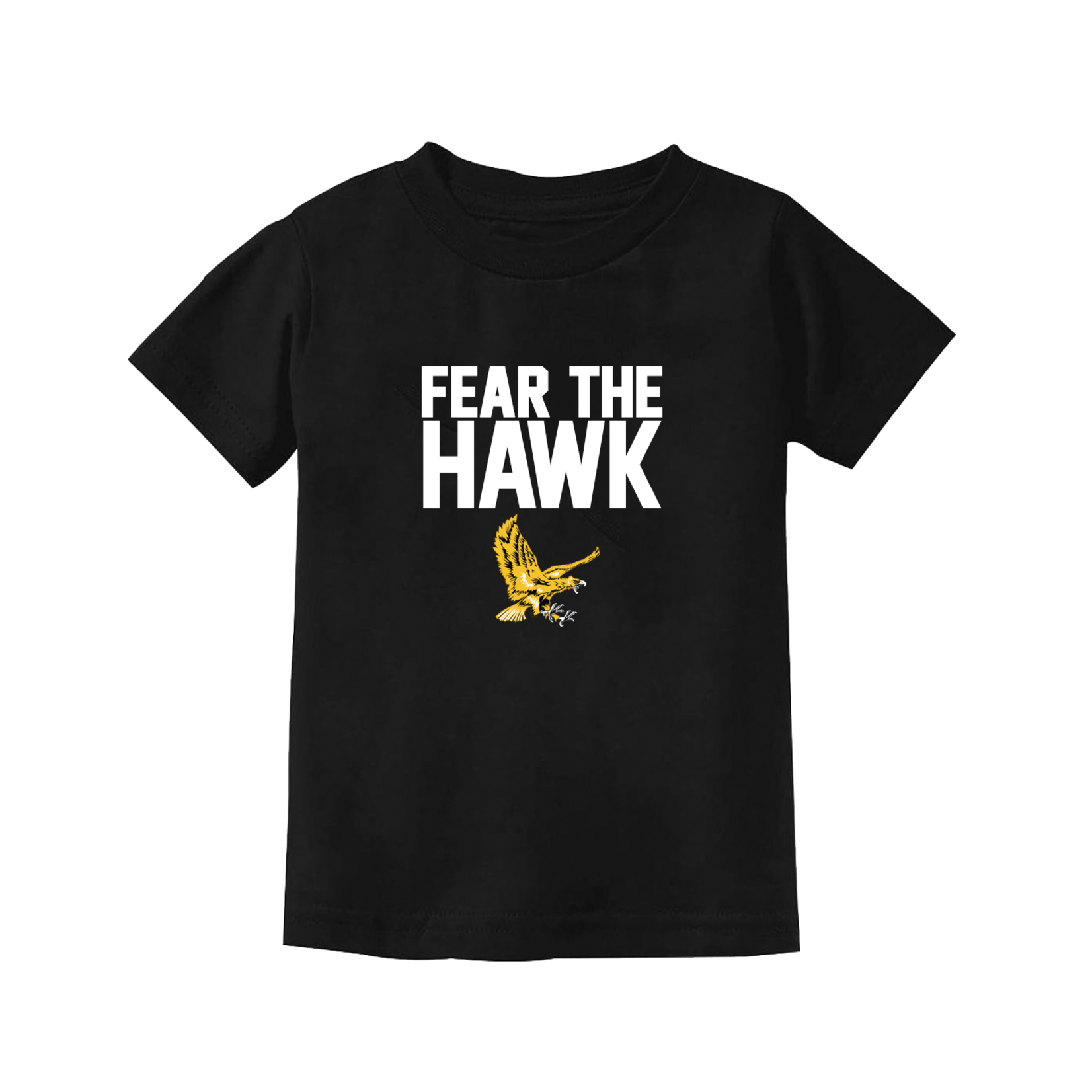 Bella + Canvas Stock Fear the Hawk YTH Tri-Blend Tee