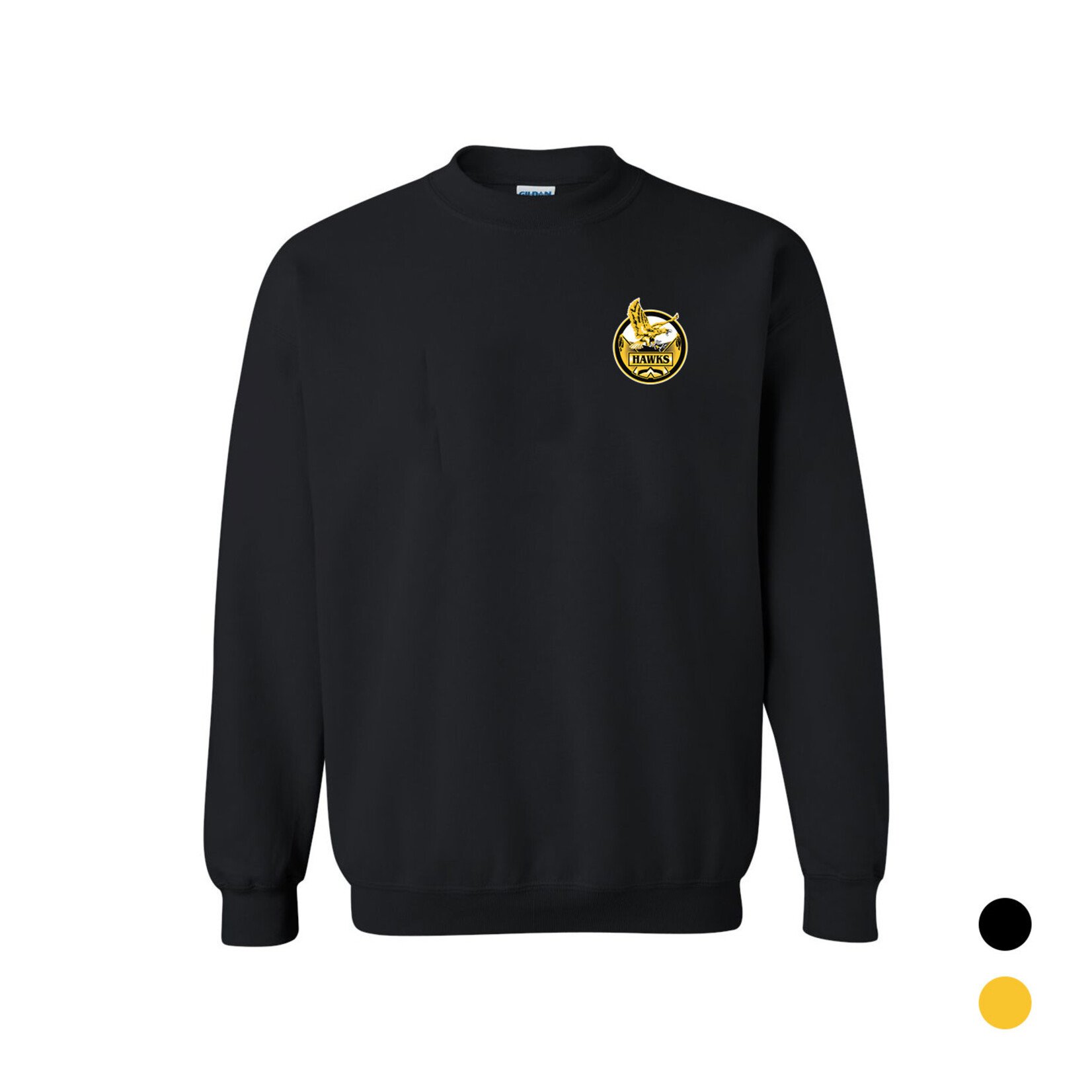 Gildan Stock Hawks Heavy Blend Crewneck