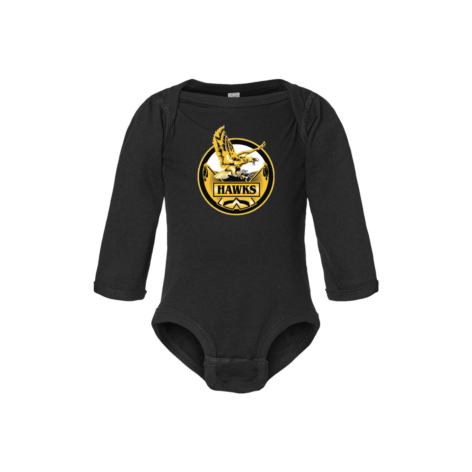 Rabbit Skinz Hawks 2026 Infant Long Sleeve Onesie