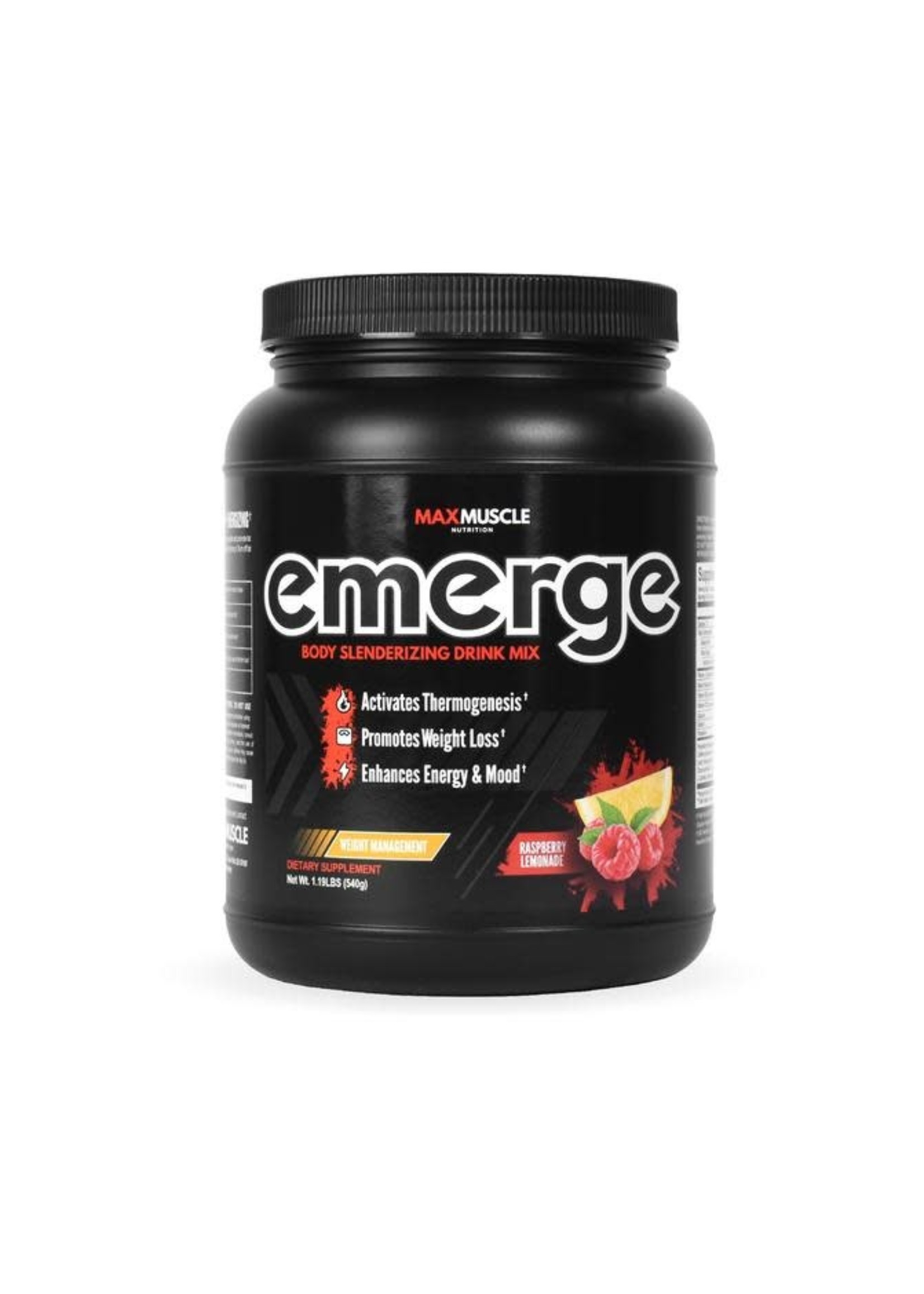 Max Muscle Emerge Raspberry Lemonade