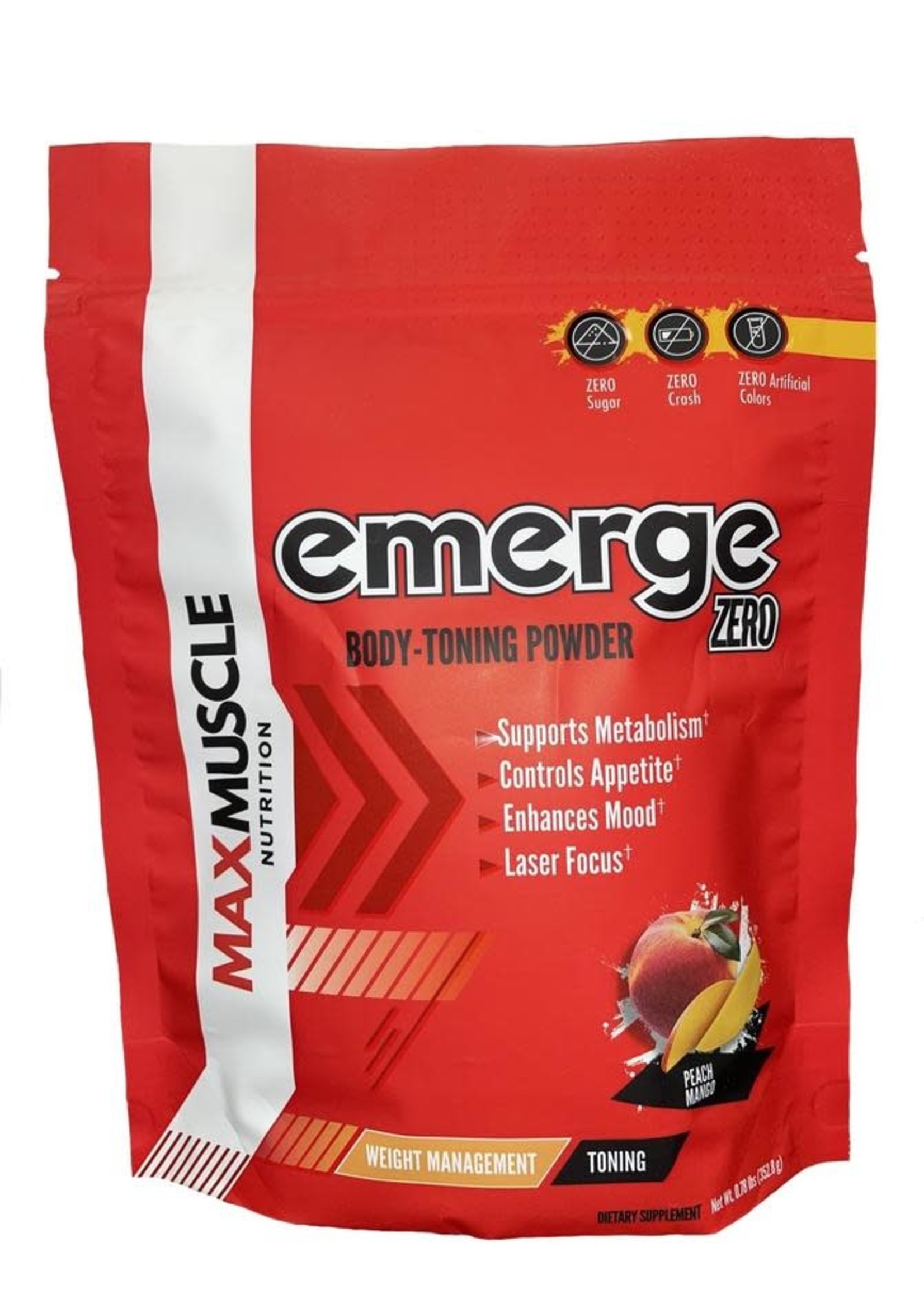 Max Muscle Emerge Zero Peach Mango