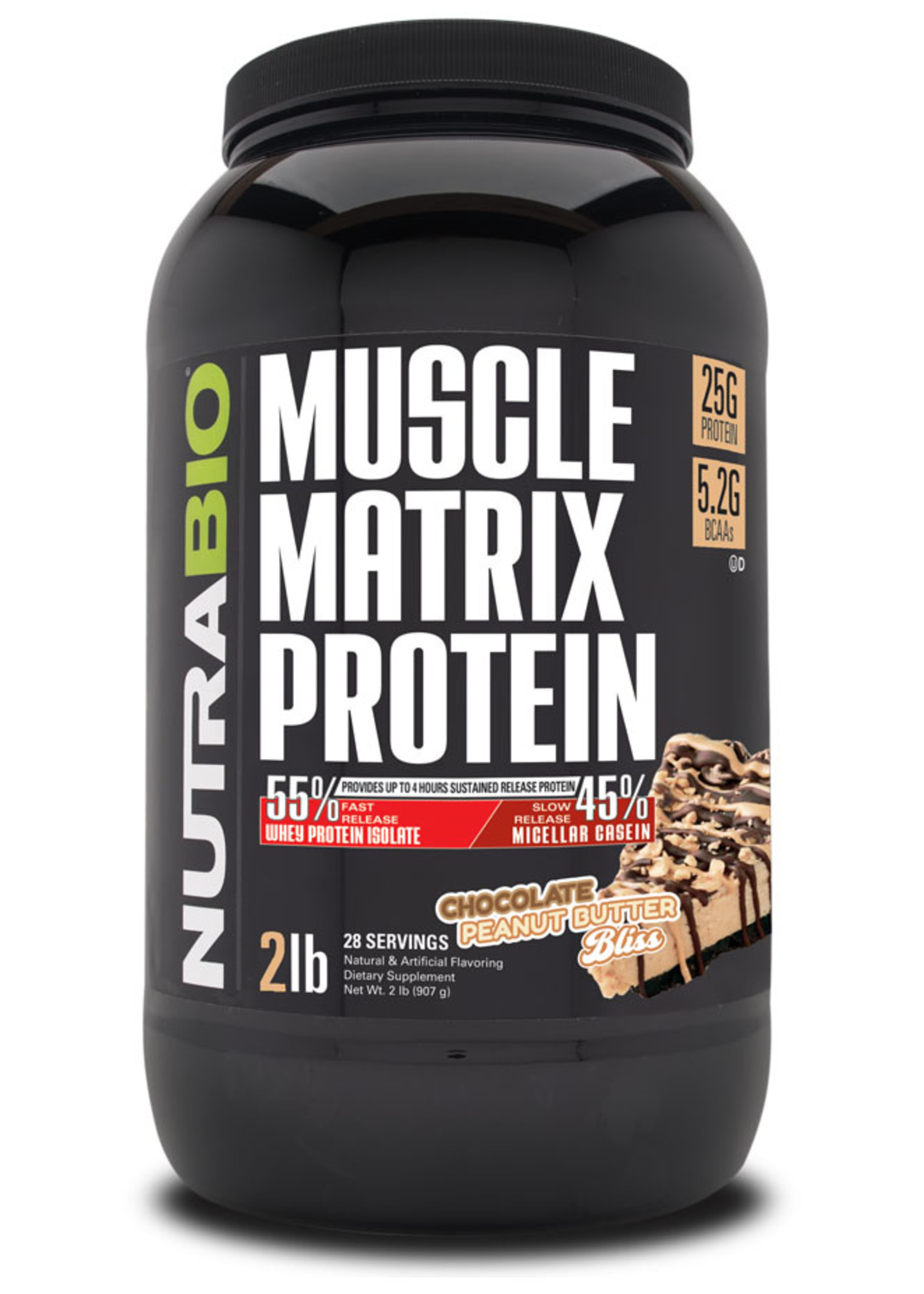 Nutrabio Muscle Matrix 2lb Chocolate Peanut Butter