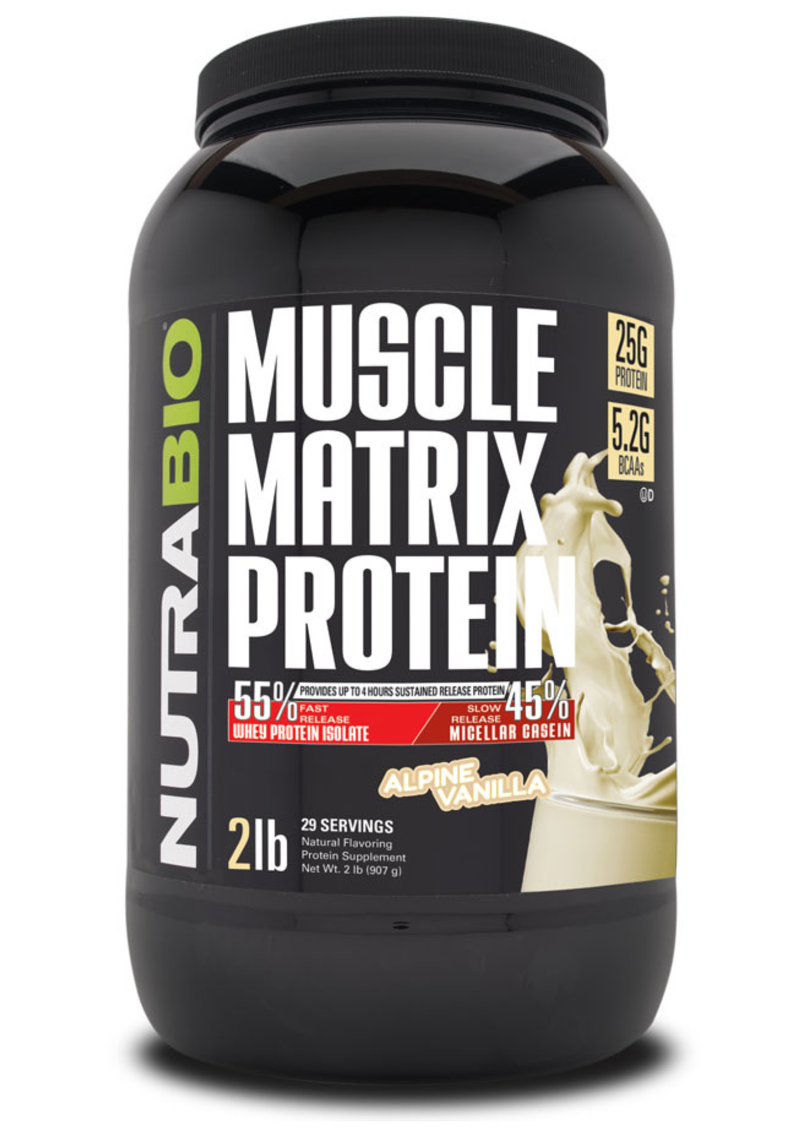 Nutrabio Muscle Matrix 2lb Vanilla