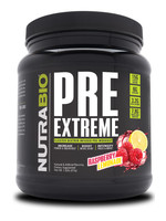 Nutrabio Pre-Workout Extreme Raspberry Lemon