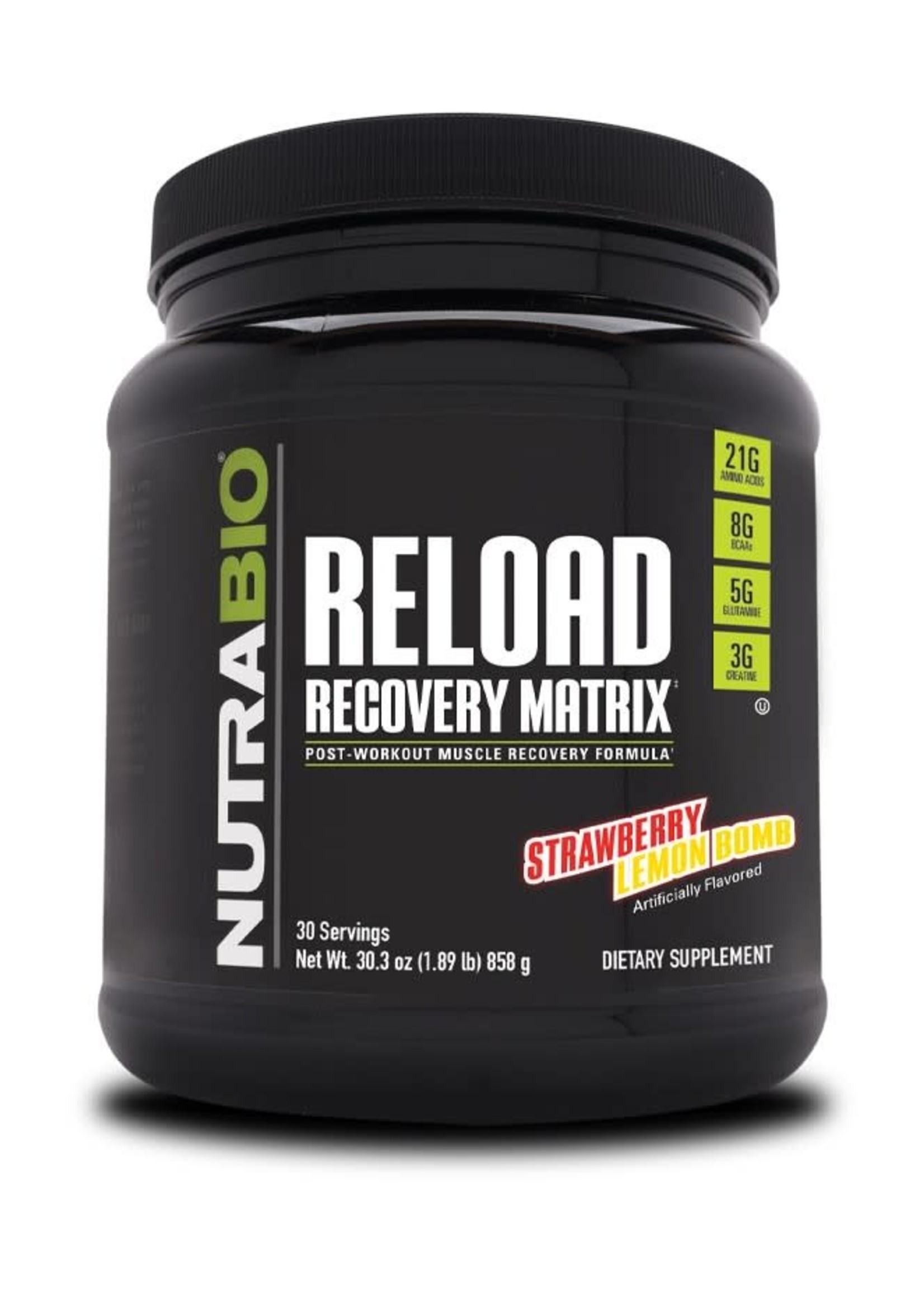 Nutrabio Reload Strawberry Lemon Bomb