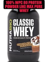 Nutrabio Classic Whey 2lb Chocolate