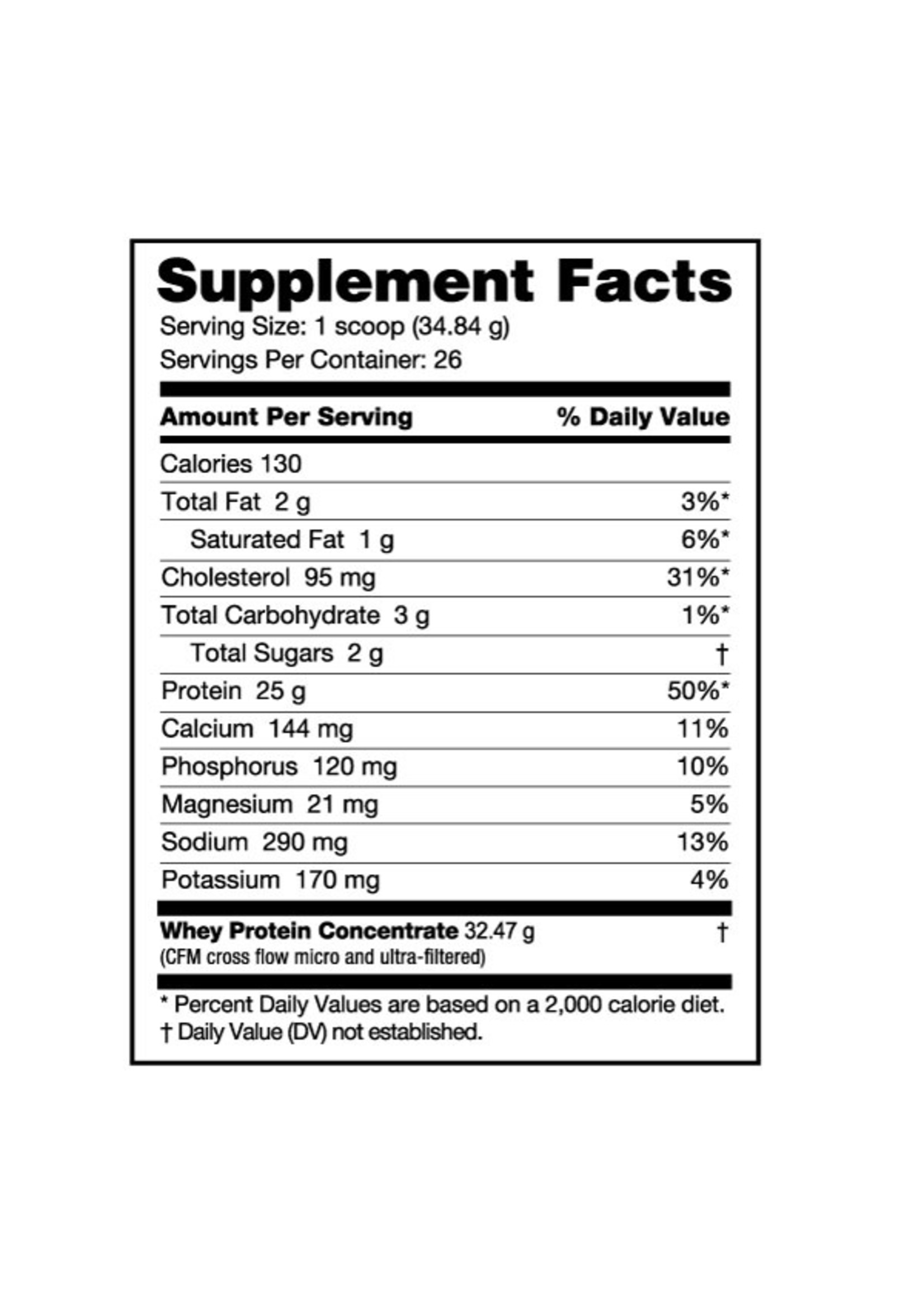 Nutrabio Classic Whey 2 lb Vanilla