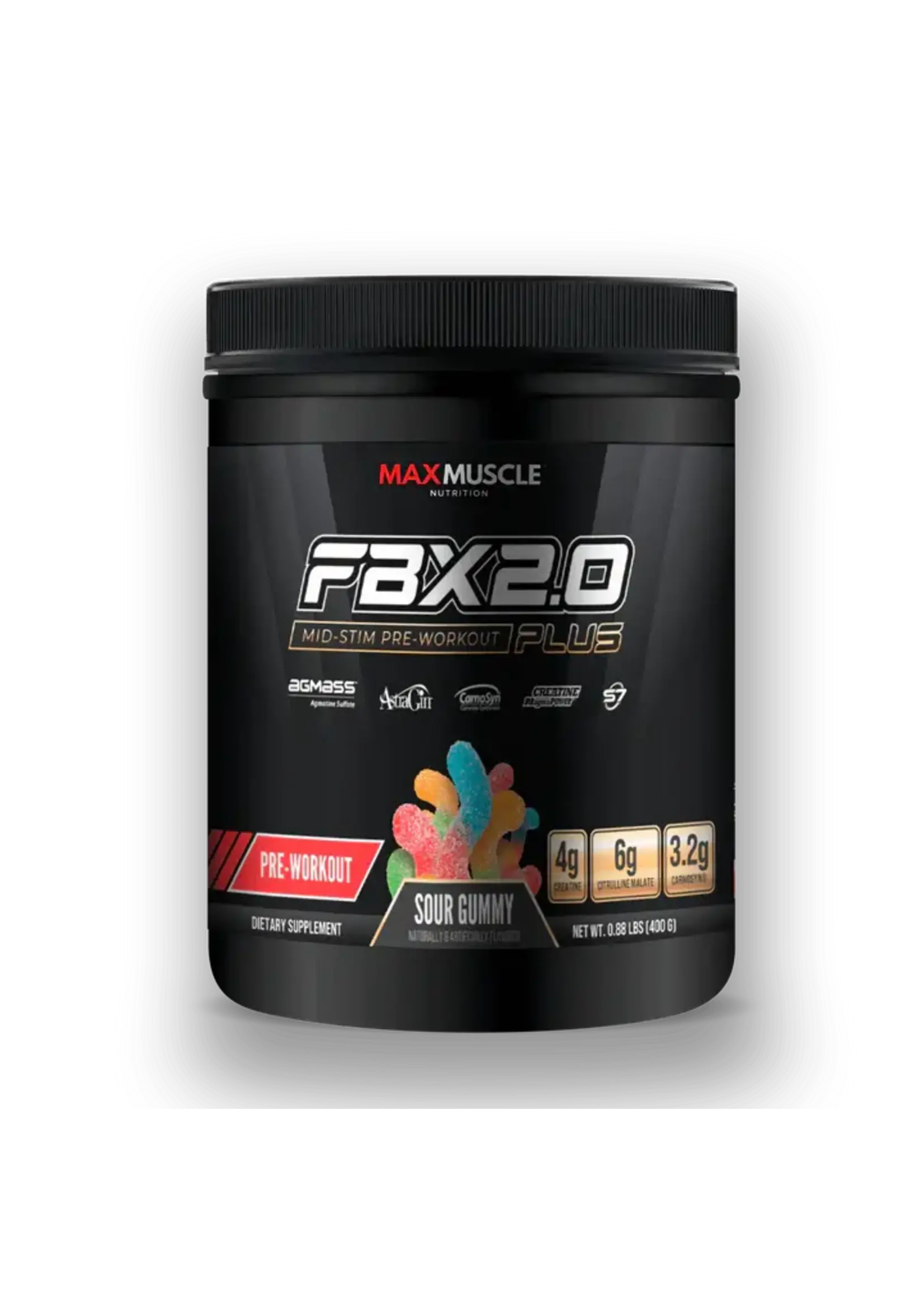 Max Muscle FBX 2.0 Plus Sour Gummy