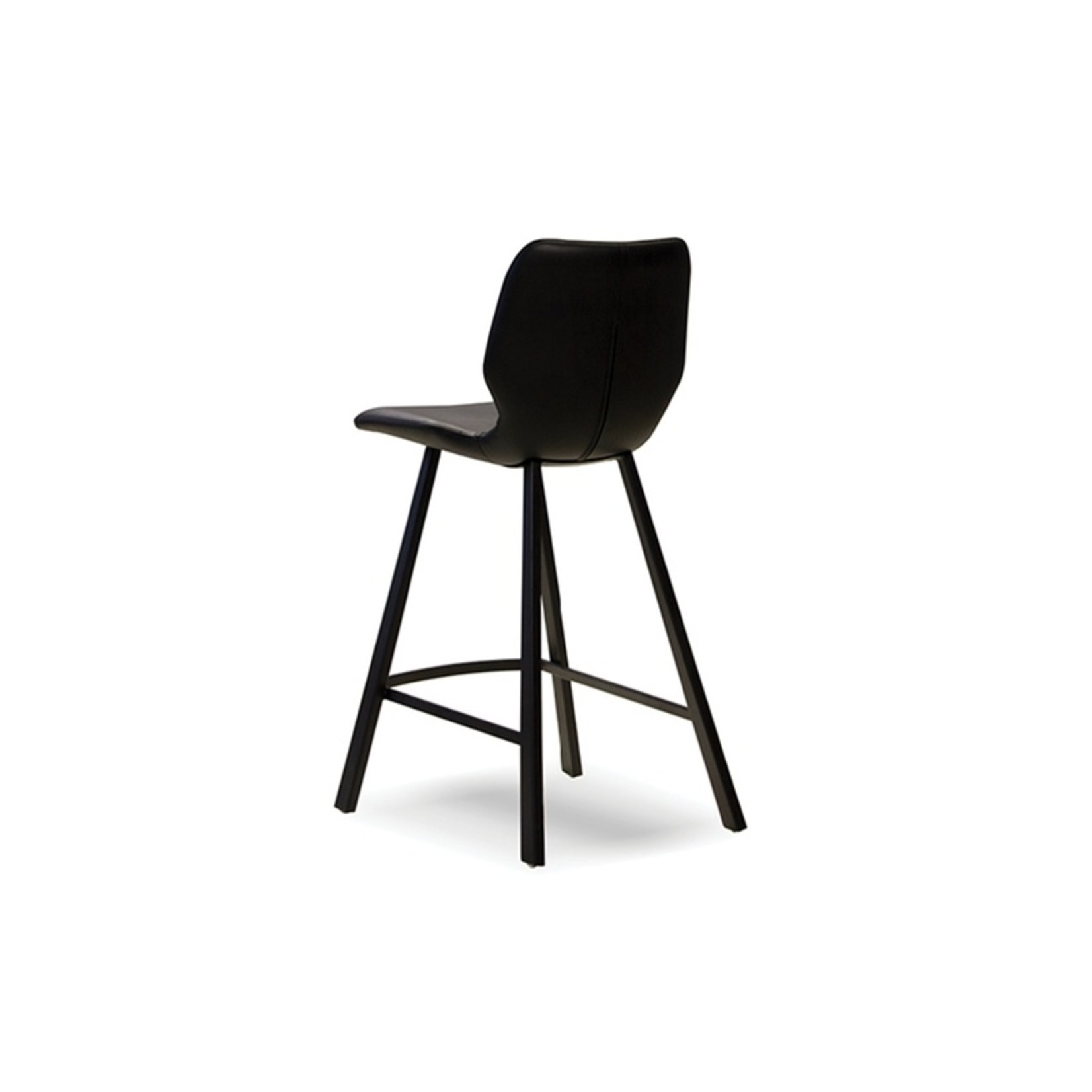 Mobital Mobital | Bernadette Counter Stool | Black Leather