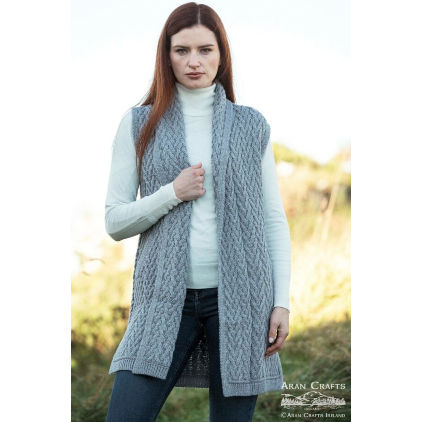 irish wrap sweater