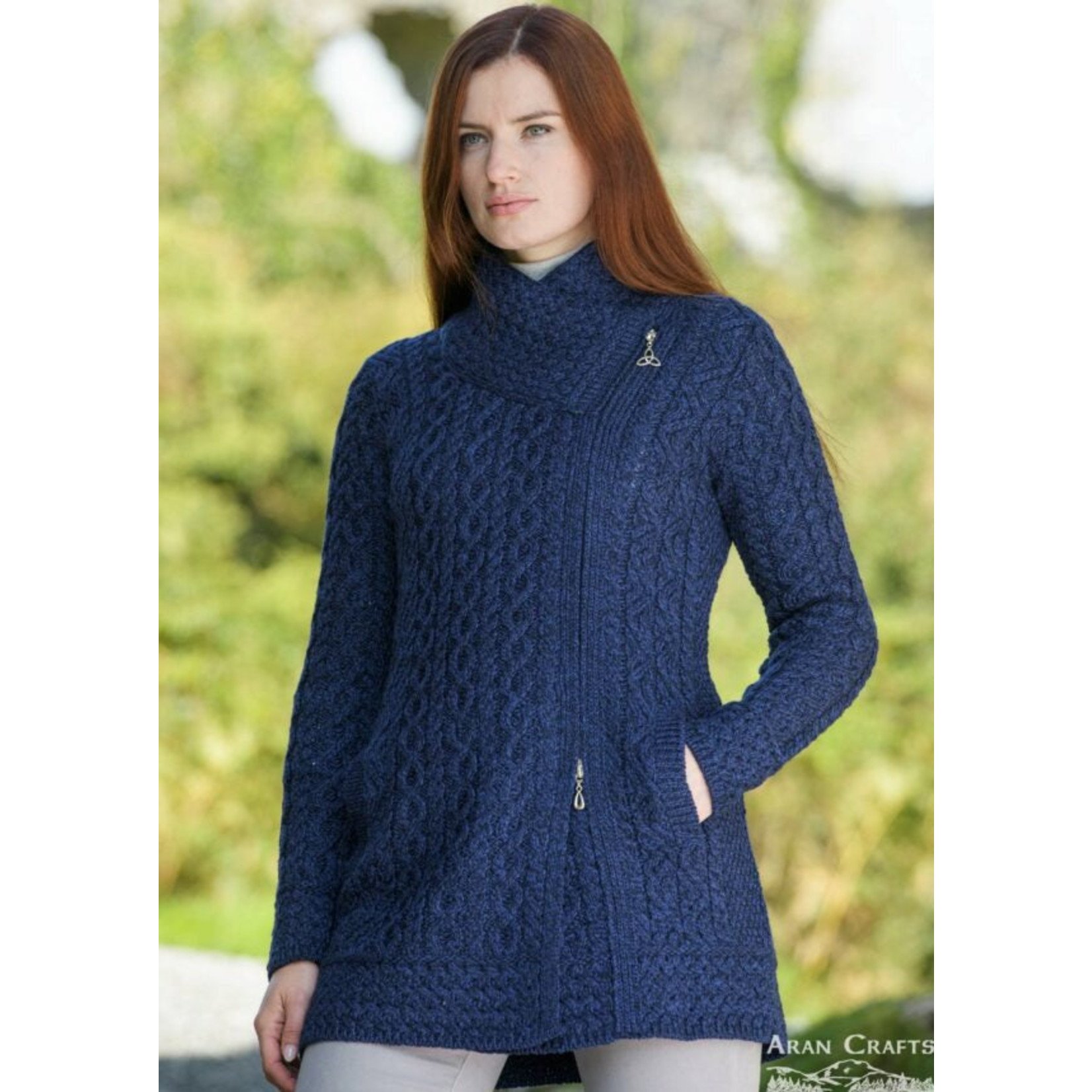 West End Knitwear Aran crafts Irish Sweater Athenry