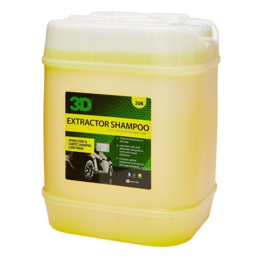 3D CAR CARE 3D EXTRACTOR SHAMPOO