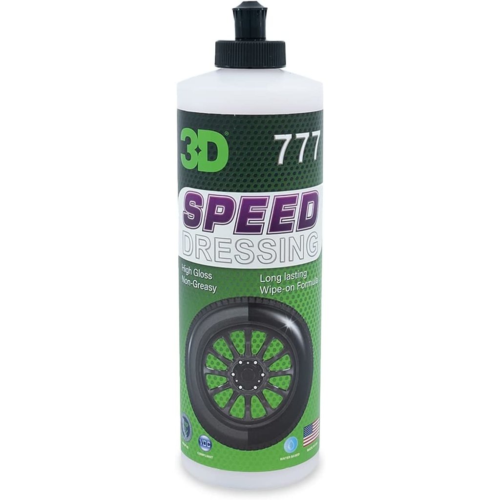 3D CAR CARE 3D SPEED DRESSING